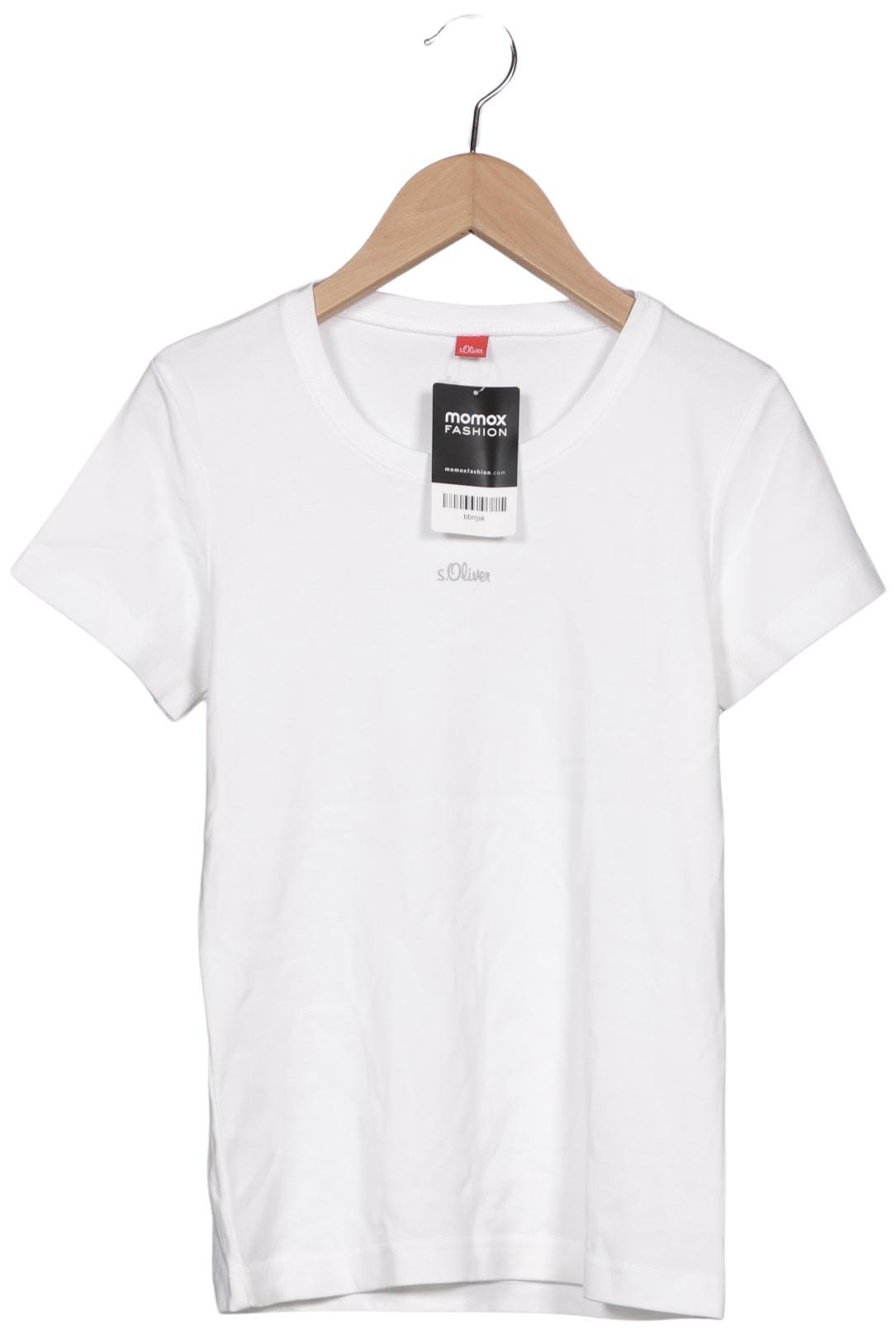 

s.Oliver Damen T-Shirt, weiß, Gr. 36