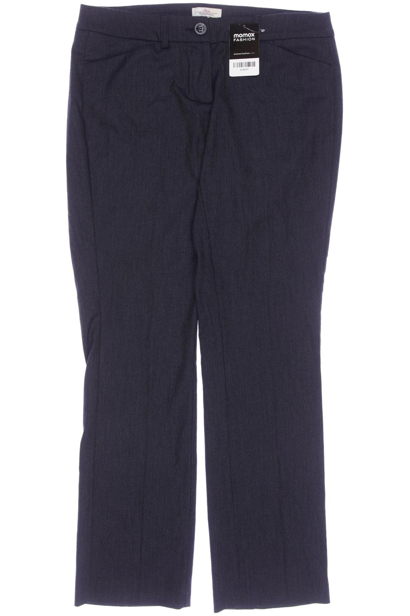 

s.Oliver Damen Stoffhose, marineblau, Gr. 38
