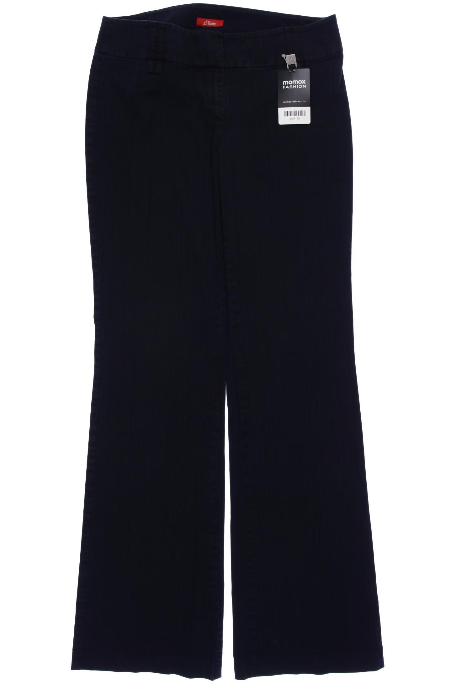 

s.Oliver Damen Stoffhose, marineblau, Gr. 36