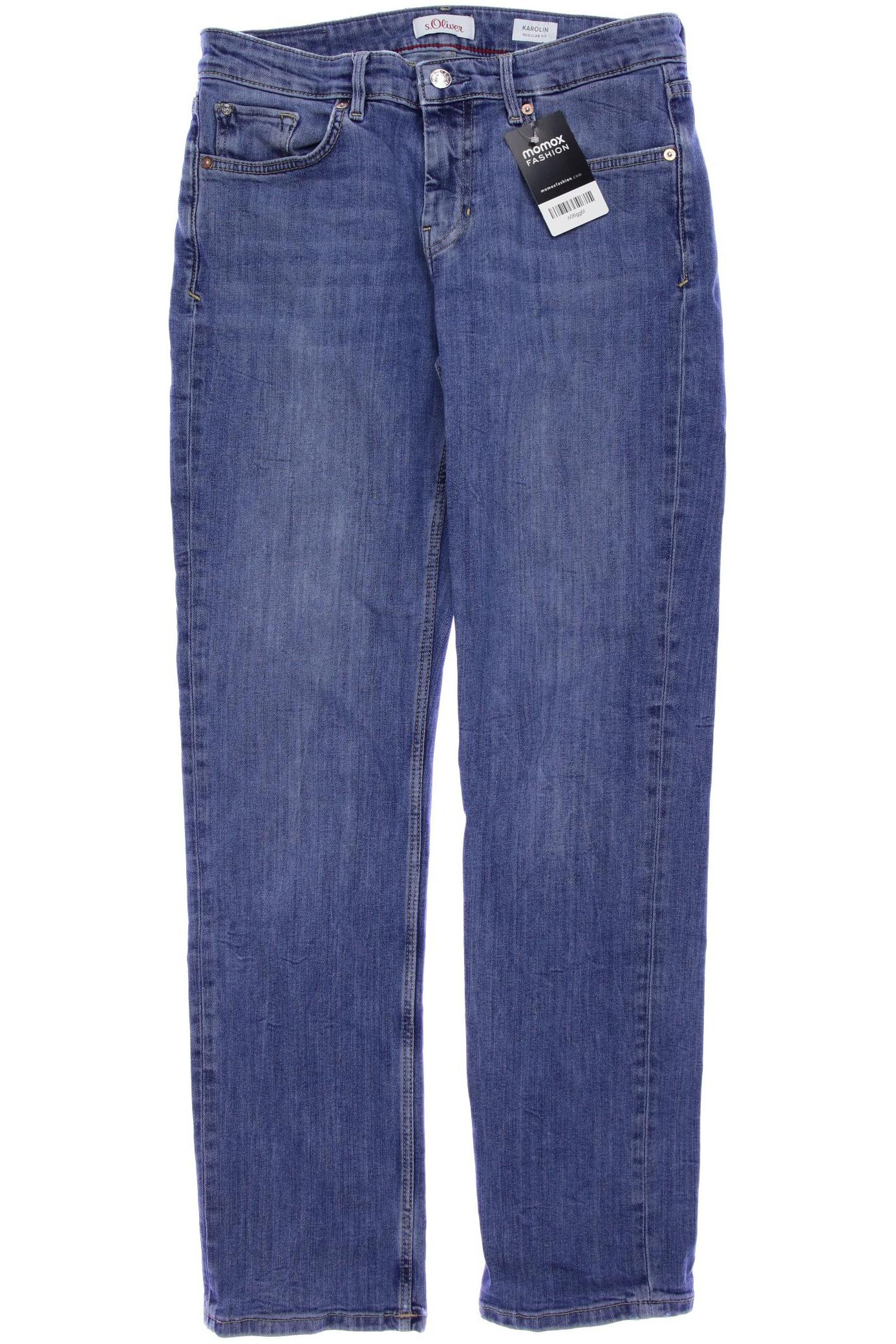 

s.Oliver Damen Jeans, blau