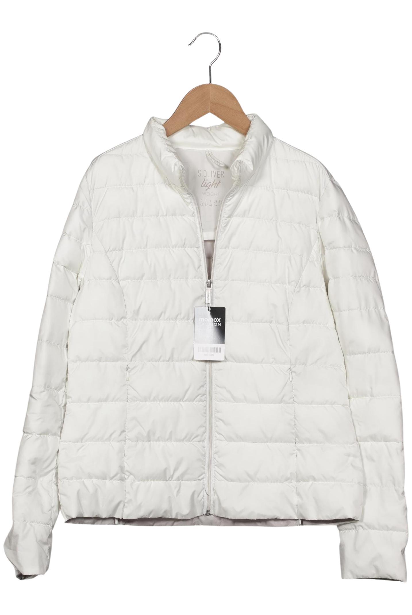 

s.Oliver Damen Jacke, weiß, Gr. 40