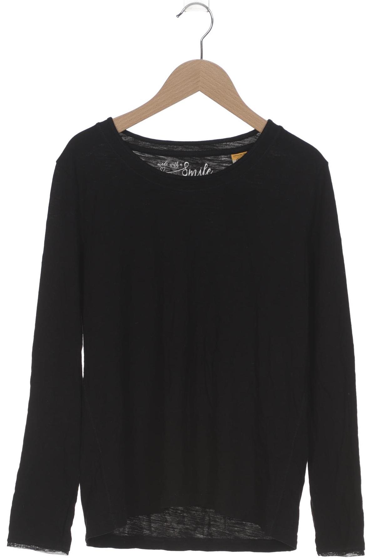 

s.Oliver Damen Langarmshirt, schwarz, Gr. 38