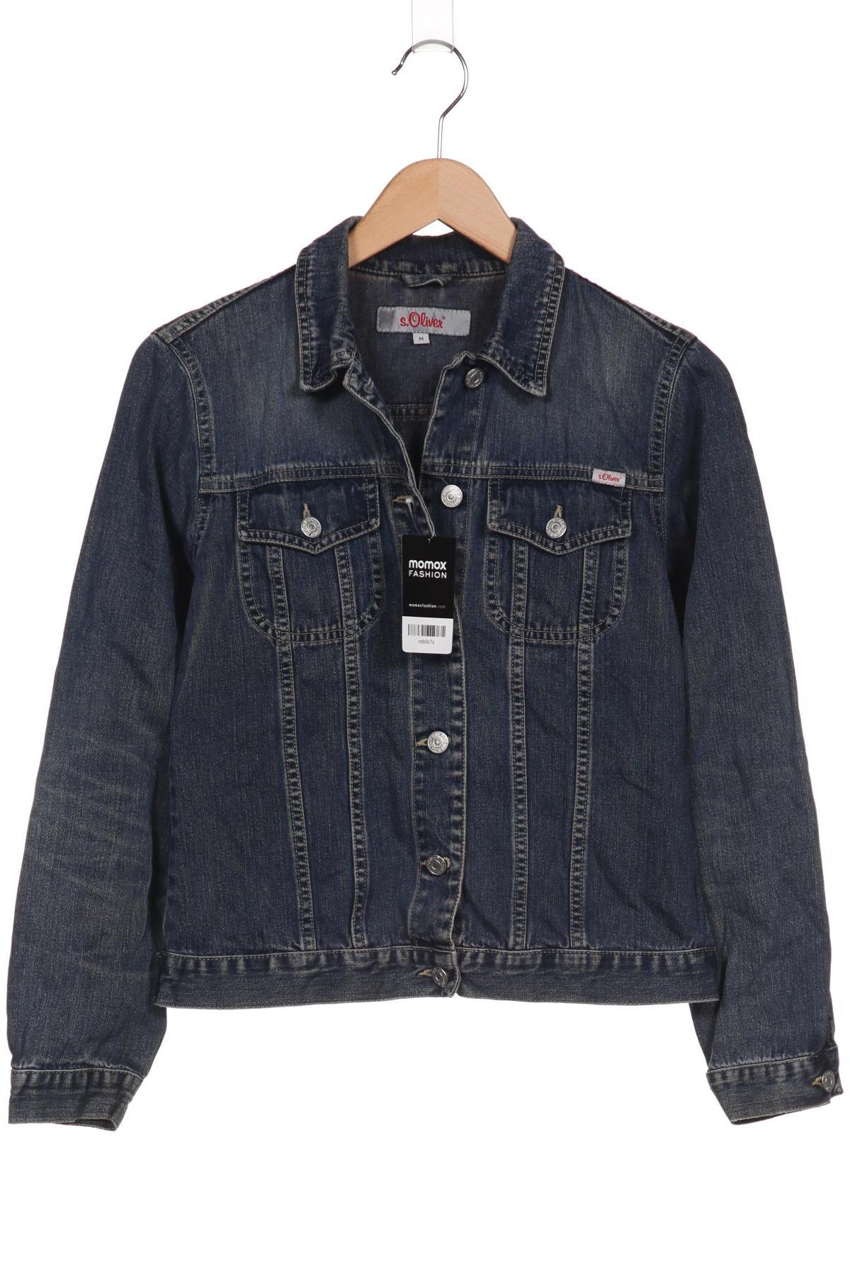

s.Oliver Damen Jacke, blau, Gr. 38