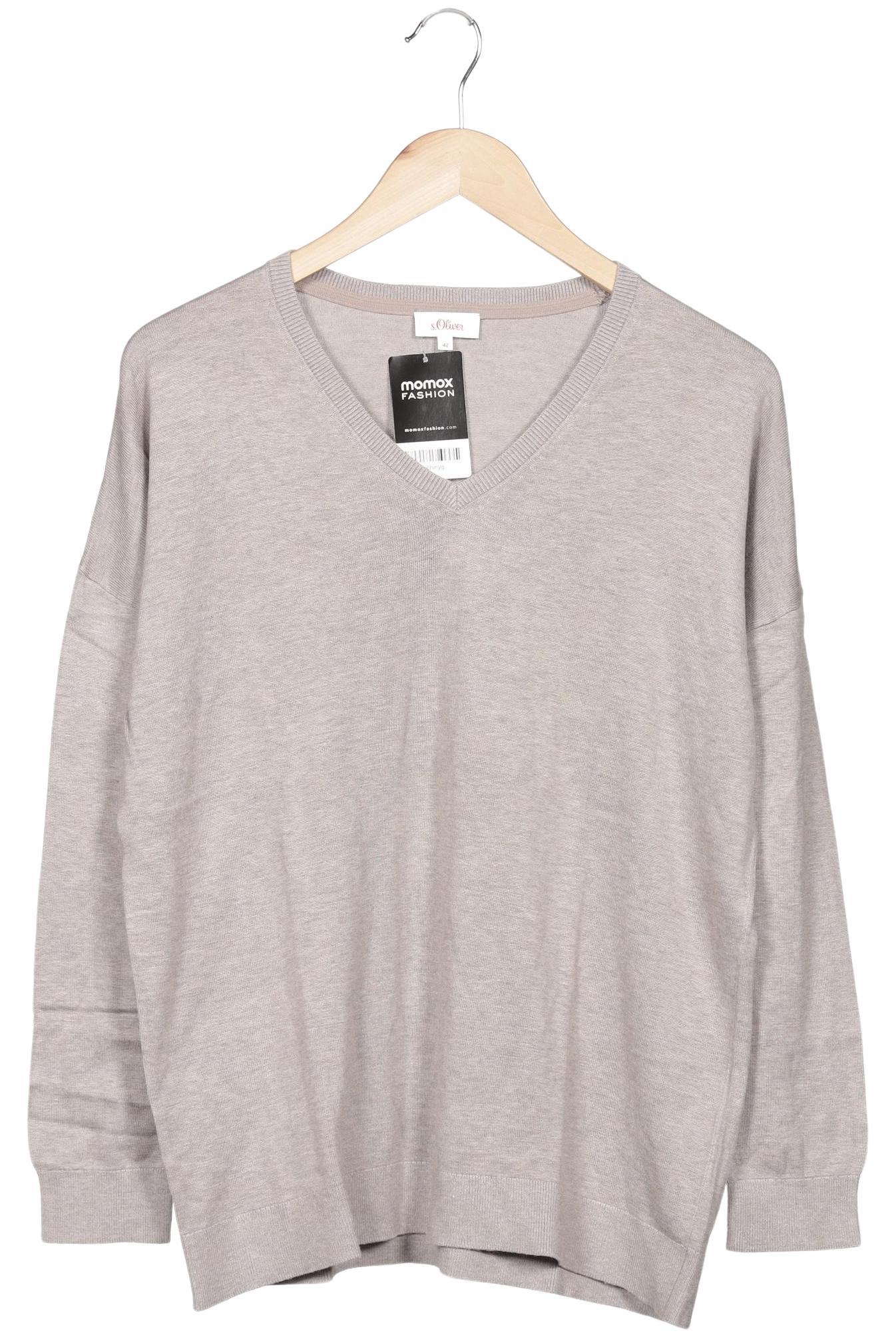 

s.Oliver Damen Pullover, grau, Gr. 42