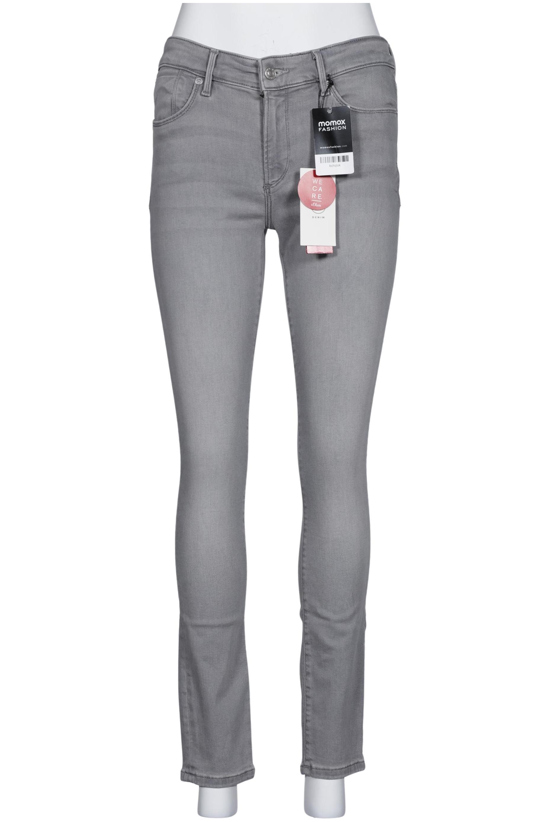 

s.Oliver Damen Jeans, grau, Gr. 38