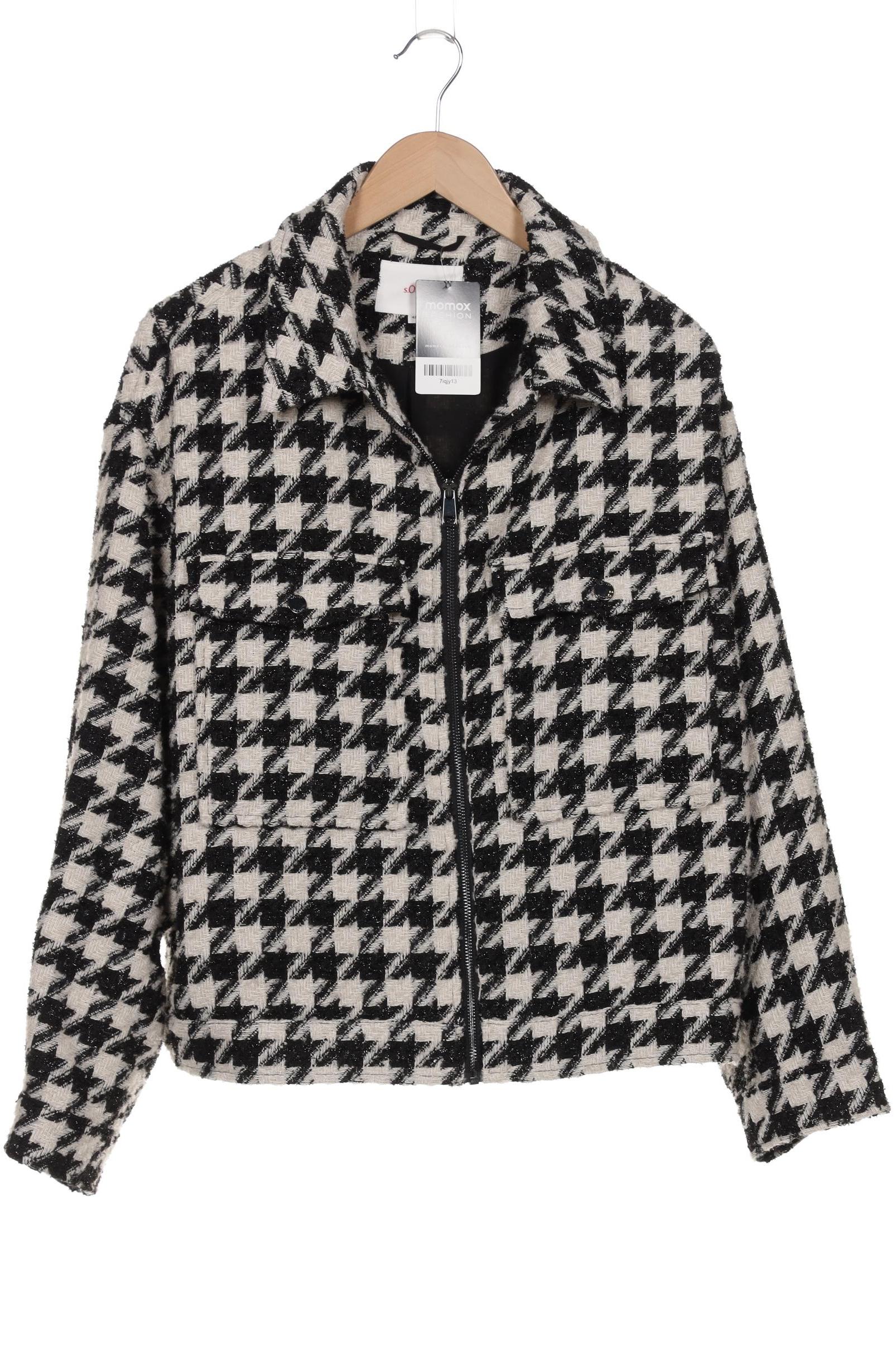 

s.Oliver Damen Jacke, schwarz, Gr. 48