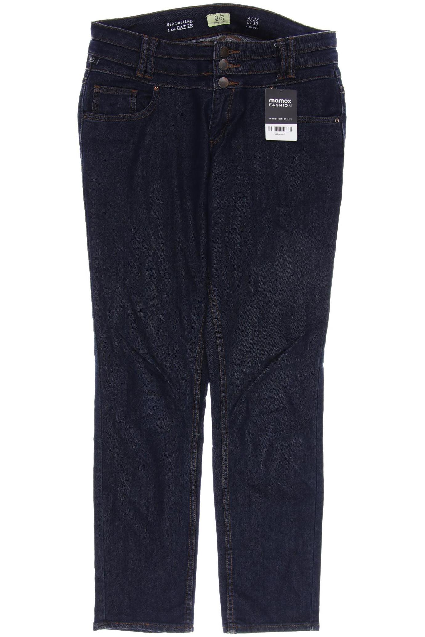 

s.Oliver Damen Jeans, marineblau