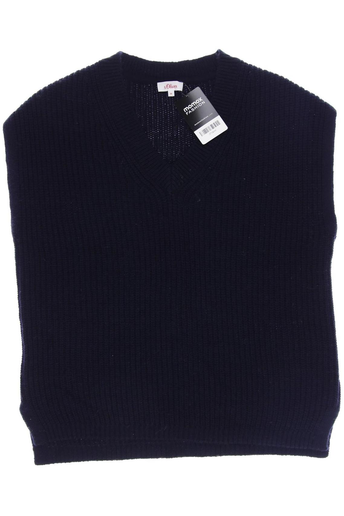 

s.Oliver Damen Pullover, marineblau, Gr. 36