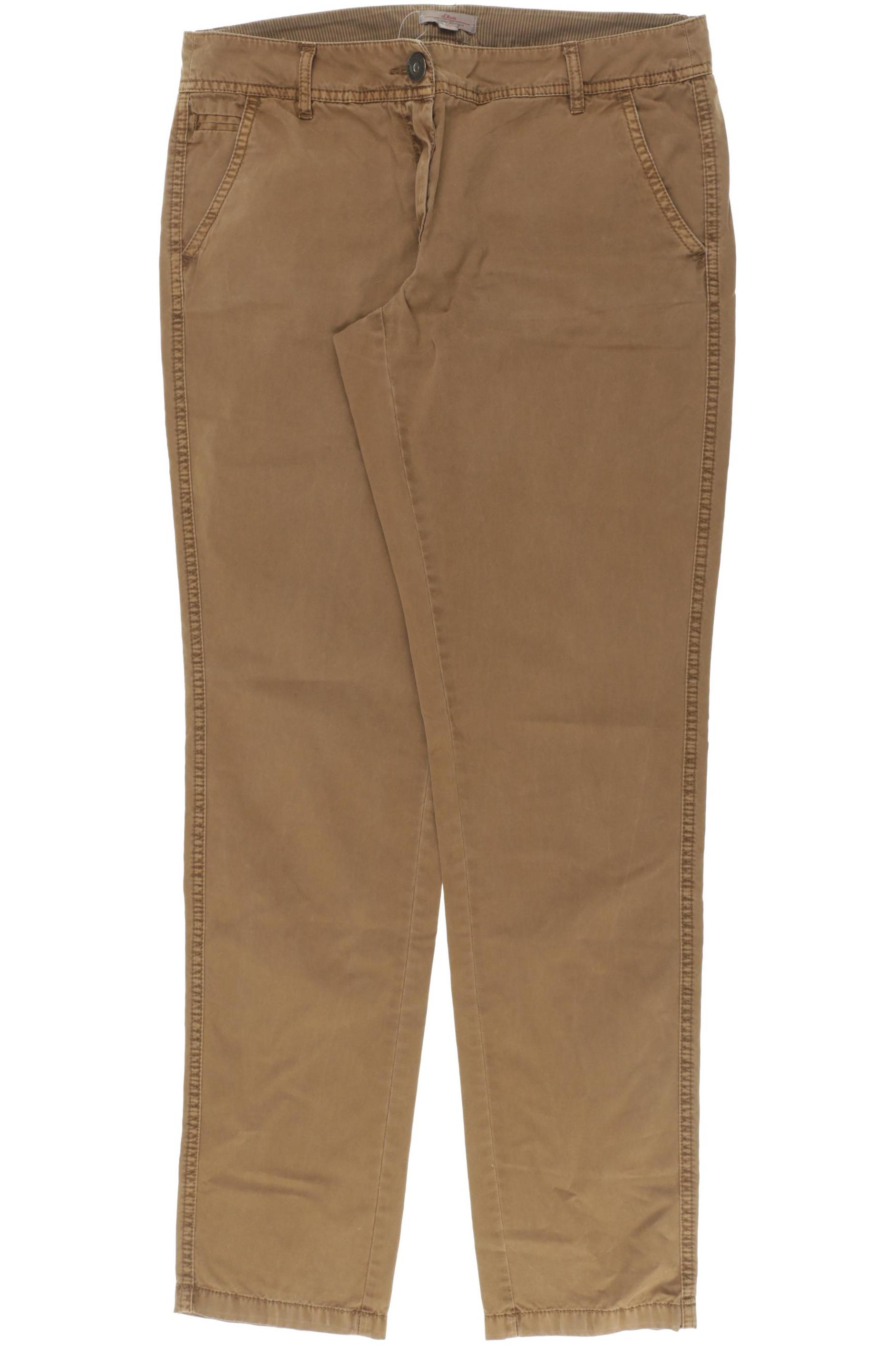 

s.Oliver Damen Stoffhose, braun, Gr. 36