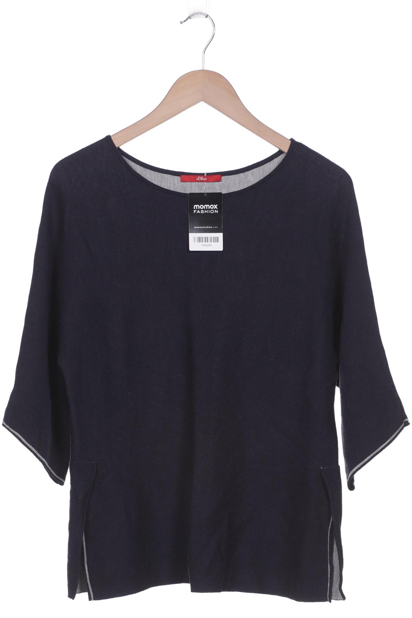 

s.Oliver Damen Pullover, marineblau, Gr. 38