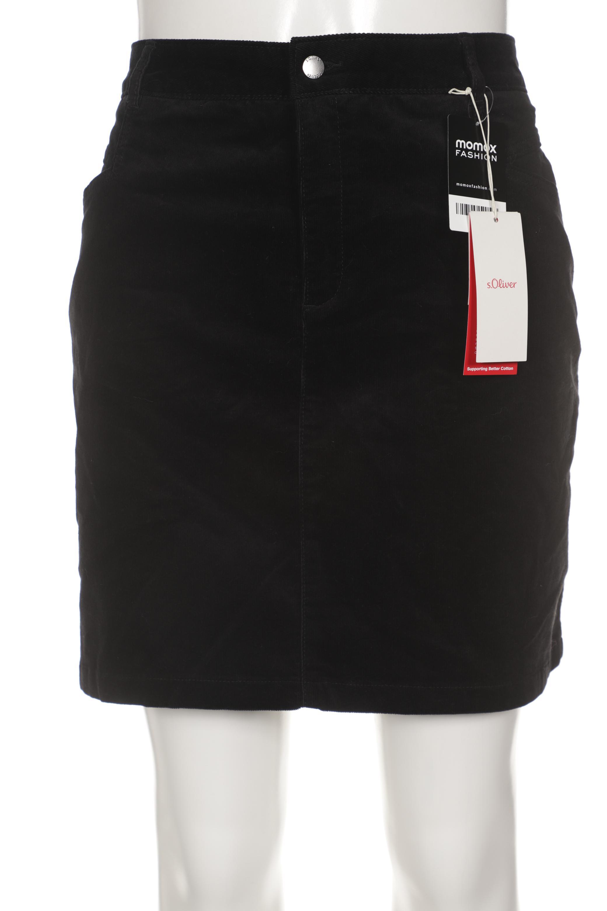 

s.Oliver Damen Rock, schwarz, Gr. 44