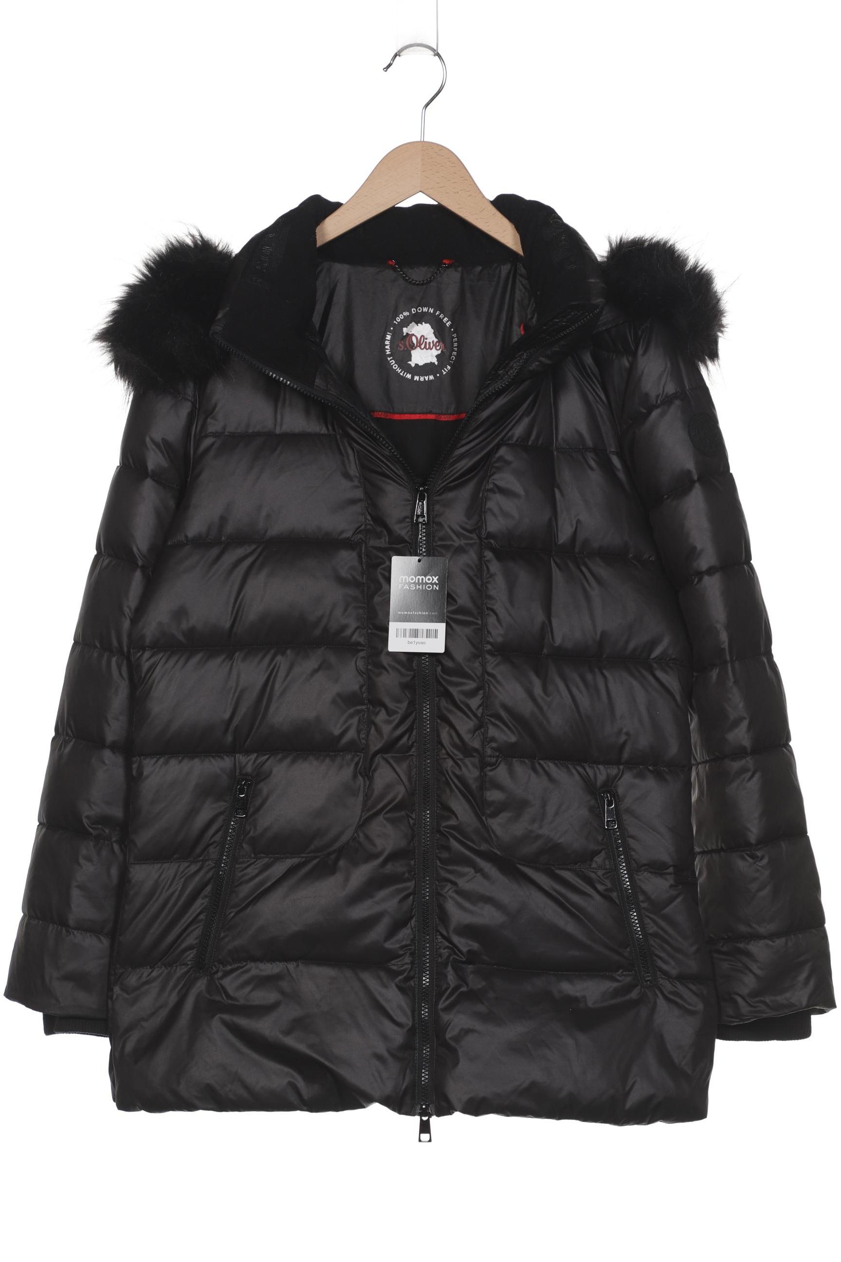 

s.Oliver Damen Jacke, schwarz, Gr. 40