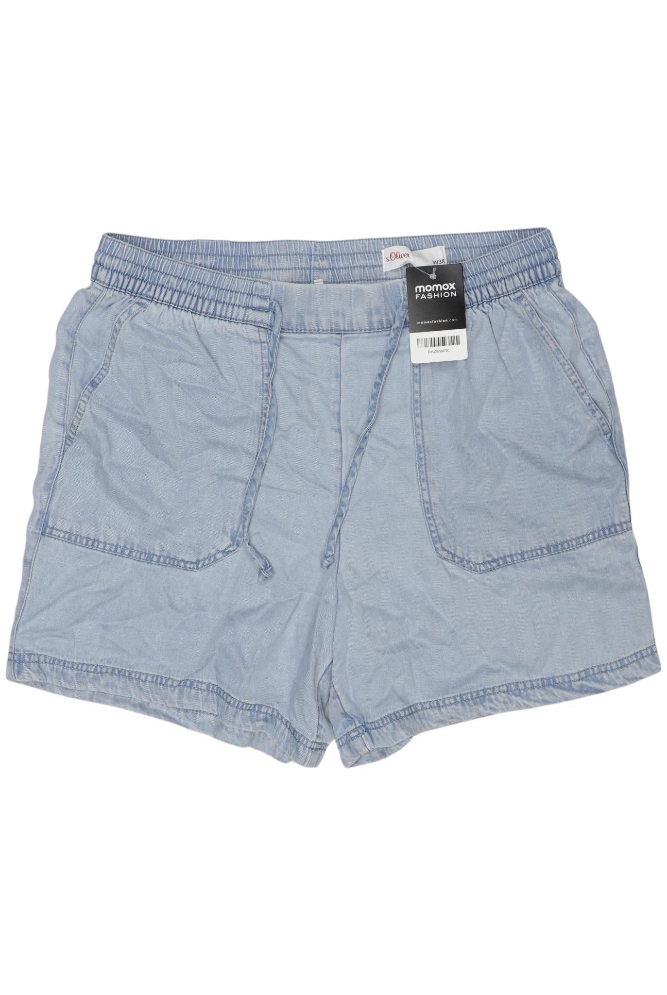 

s.Oliver Damen Shorts, hellblau, Gr. 38