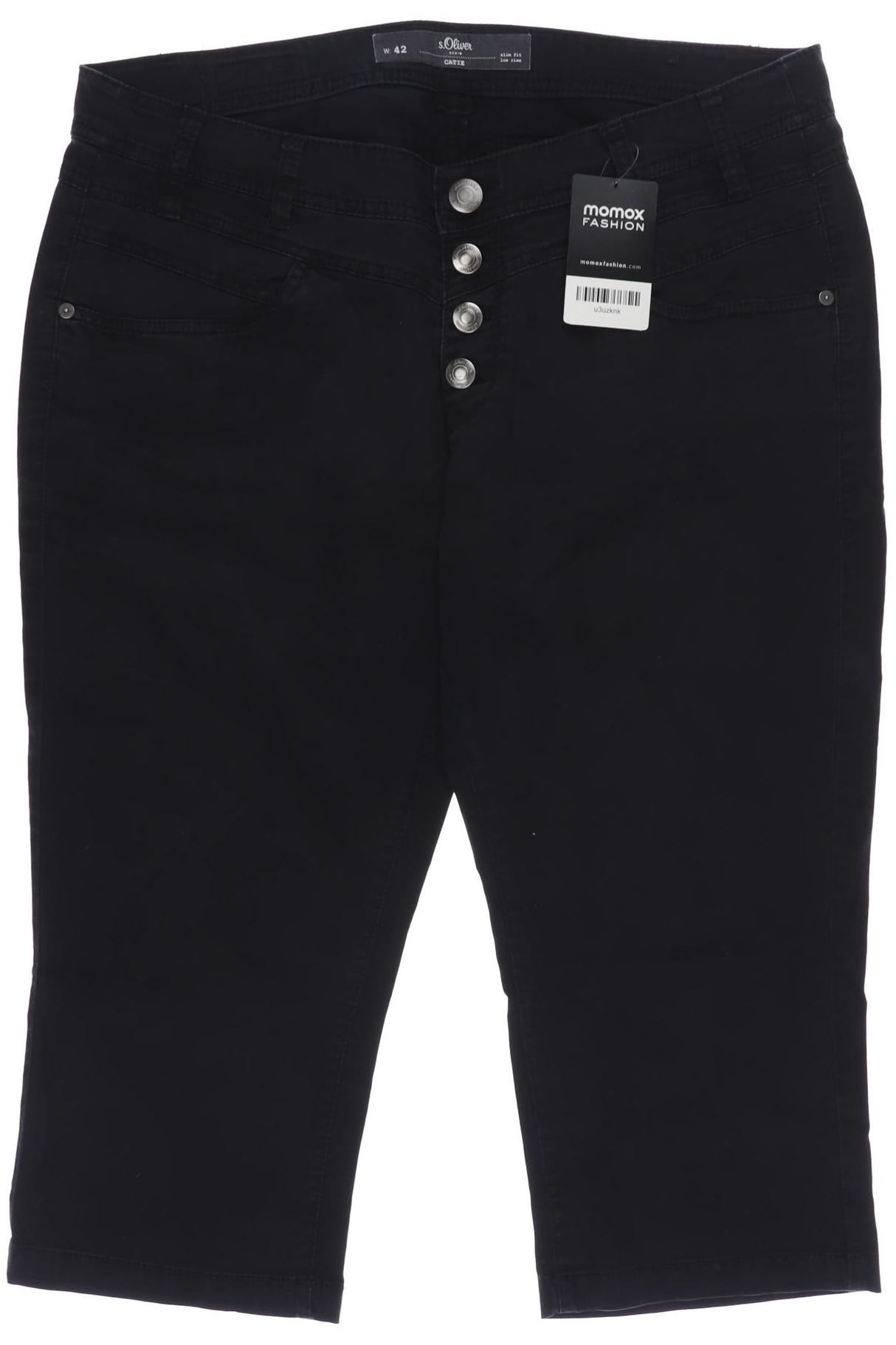 

s.Oliver Damen Stoffhose, schwarz, Gr. 42