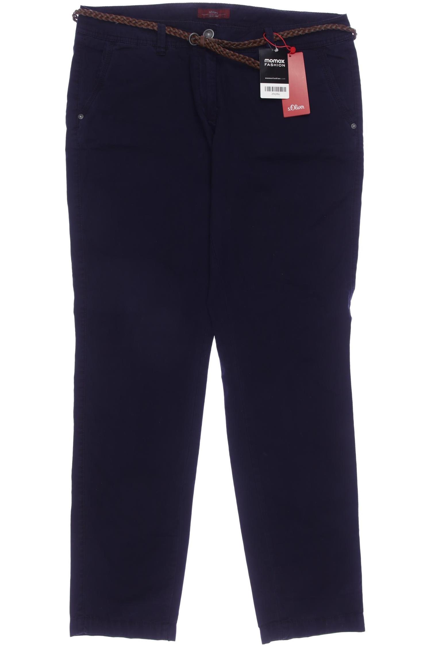

s.Oliver Damen Stoffhose, marineblau, Gr. 42