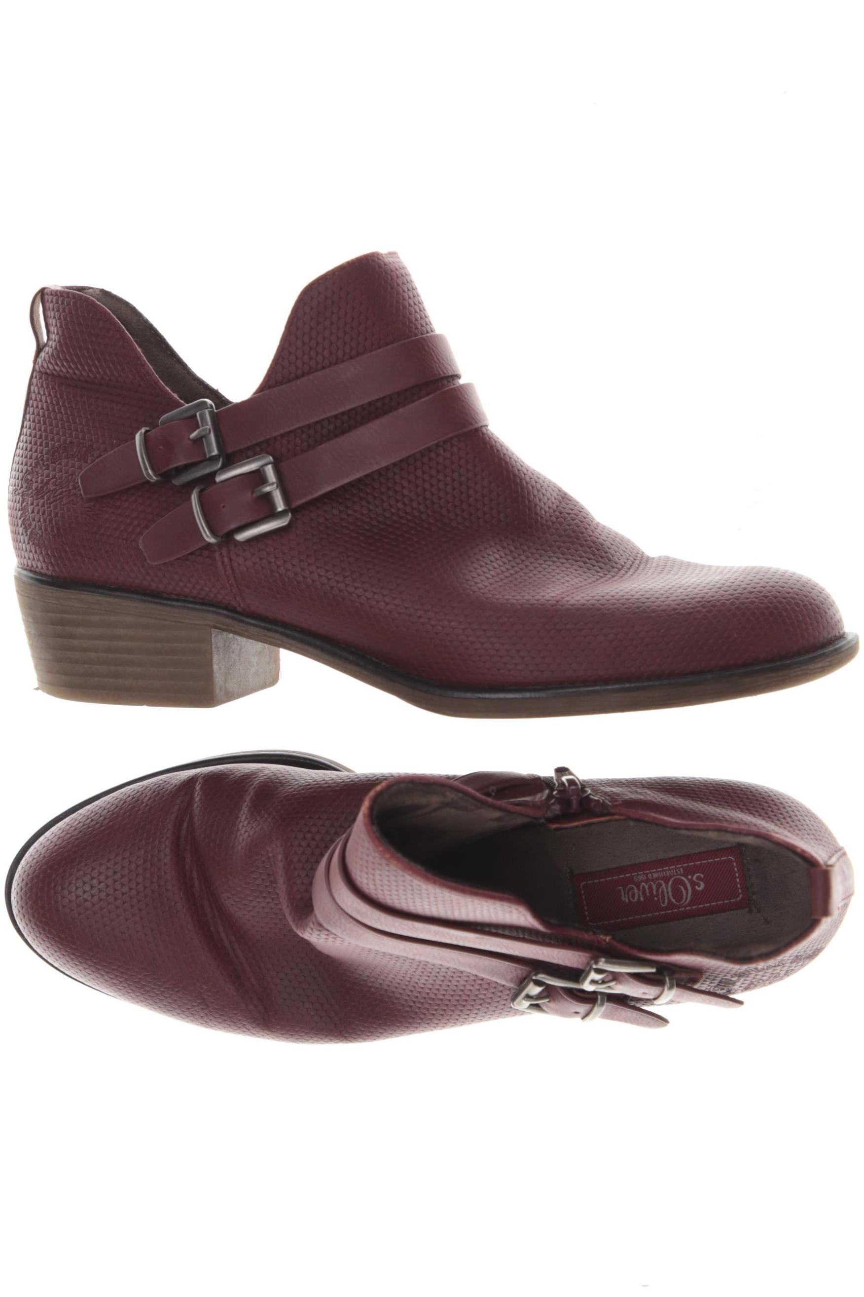 

s.Oliver Damen Stiefelette, rot, Gr. 40