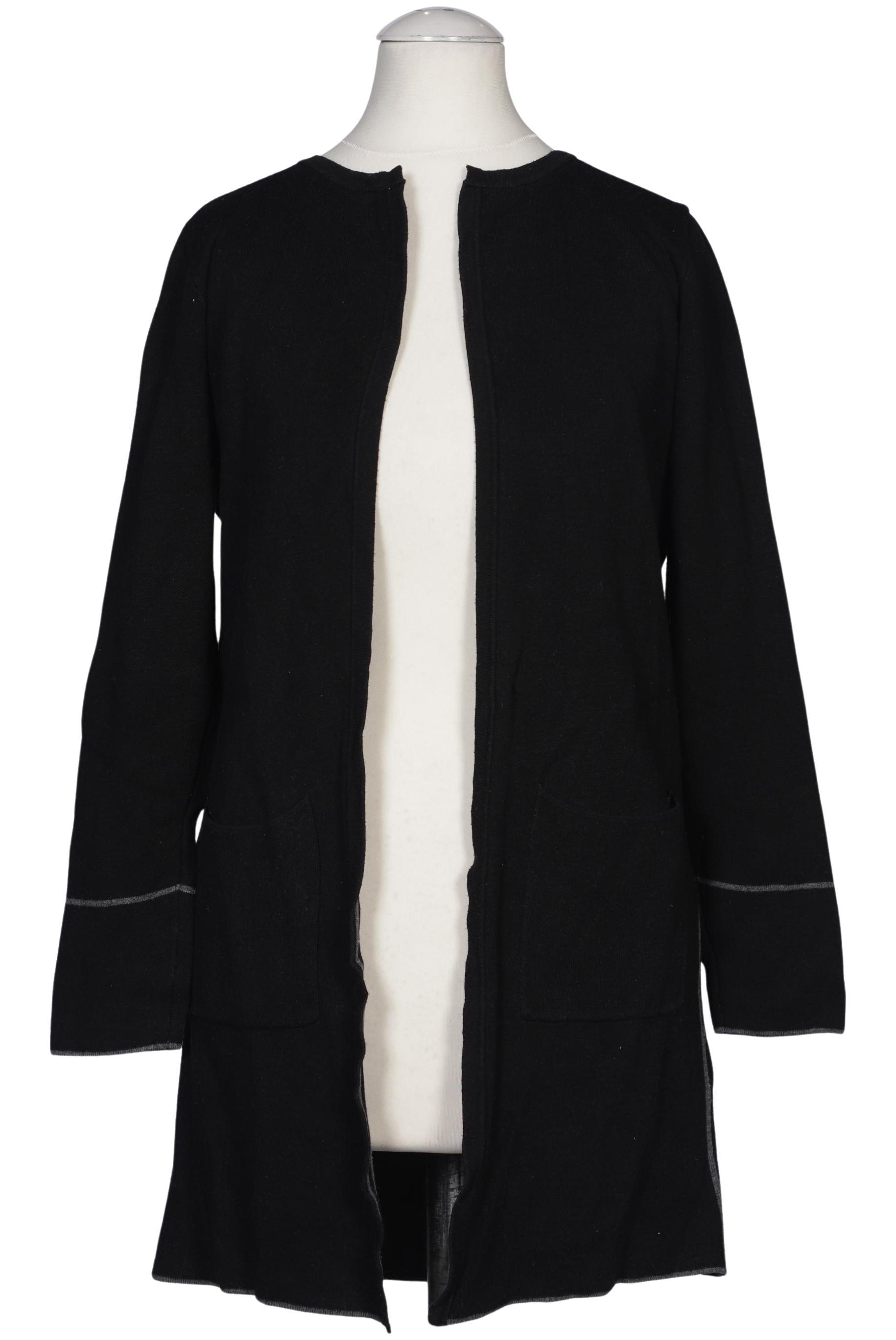 

s.Oliver Damen Strickjacke, schwarz, Gr. 34