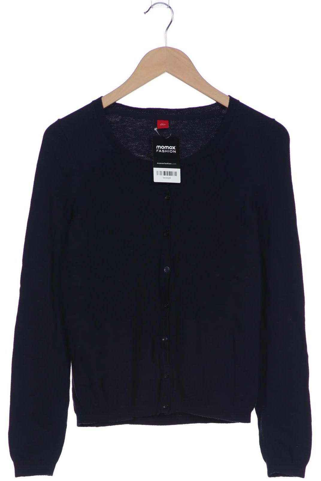 

s.Oliver Damen Strickjacke, marineblau, Gr. 38