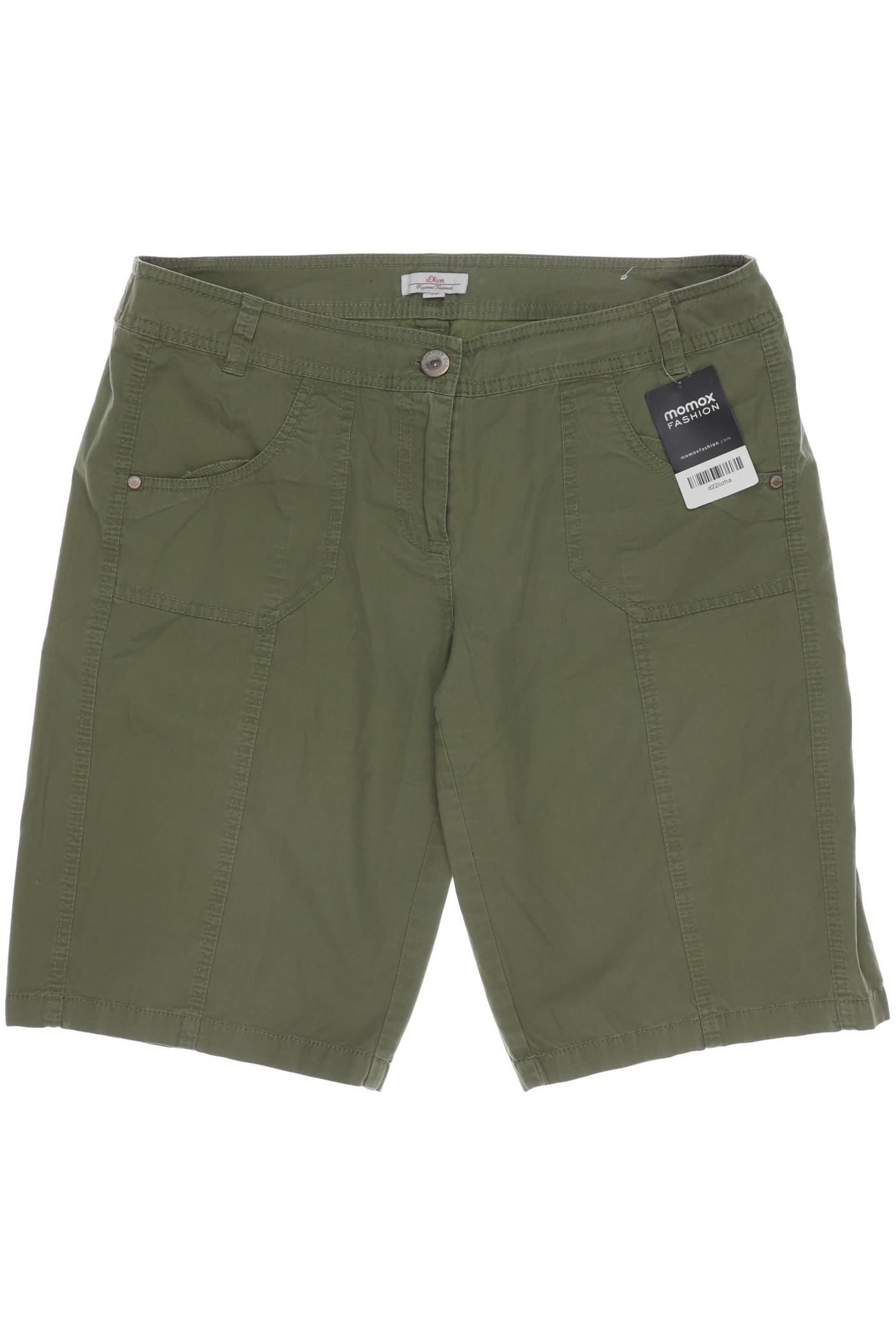 

s.Oliver Damen Shorts, grün, Gr. 40