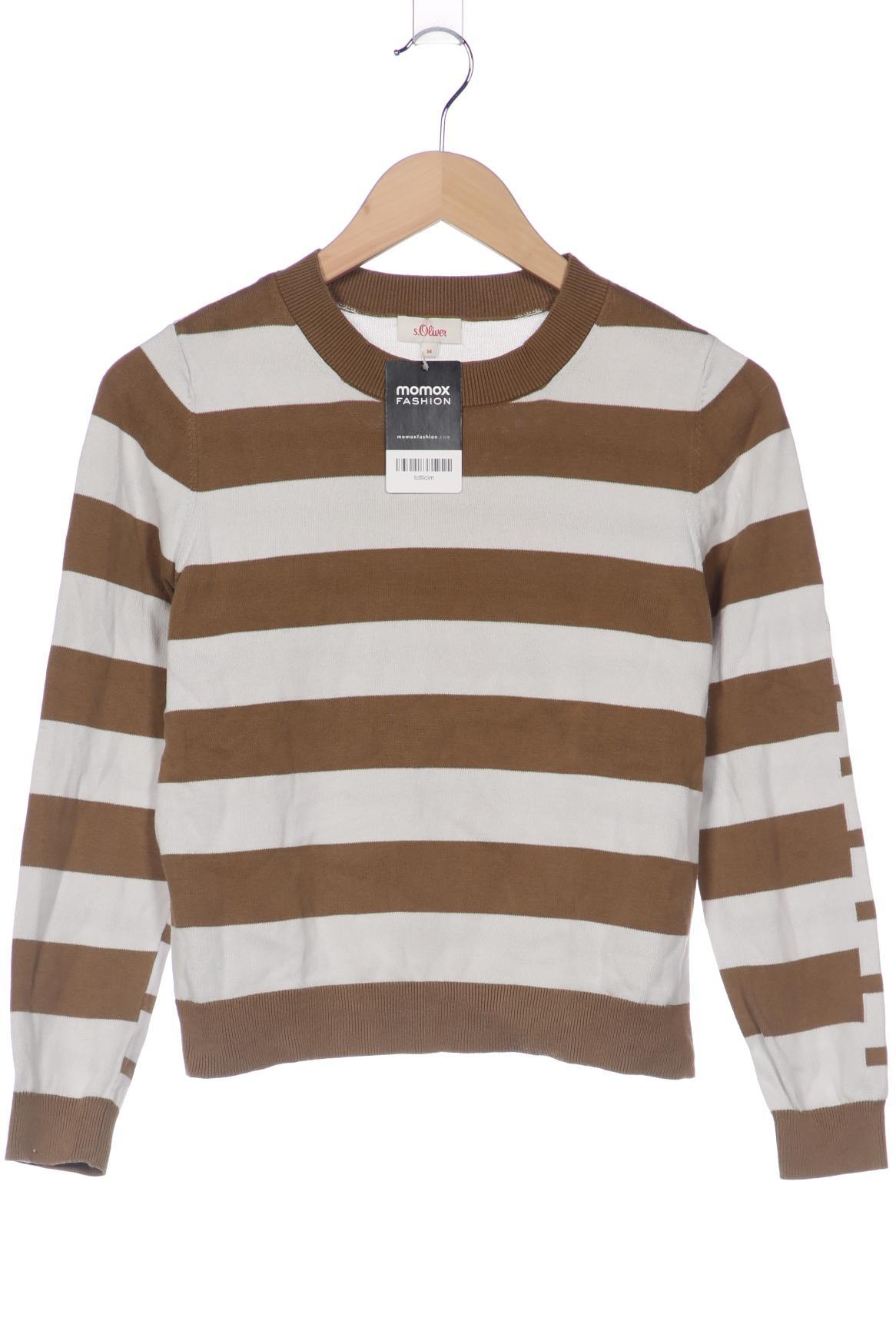 

s.Oliver Damen Pullover, beige, Gr. 34