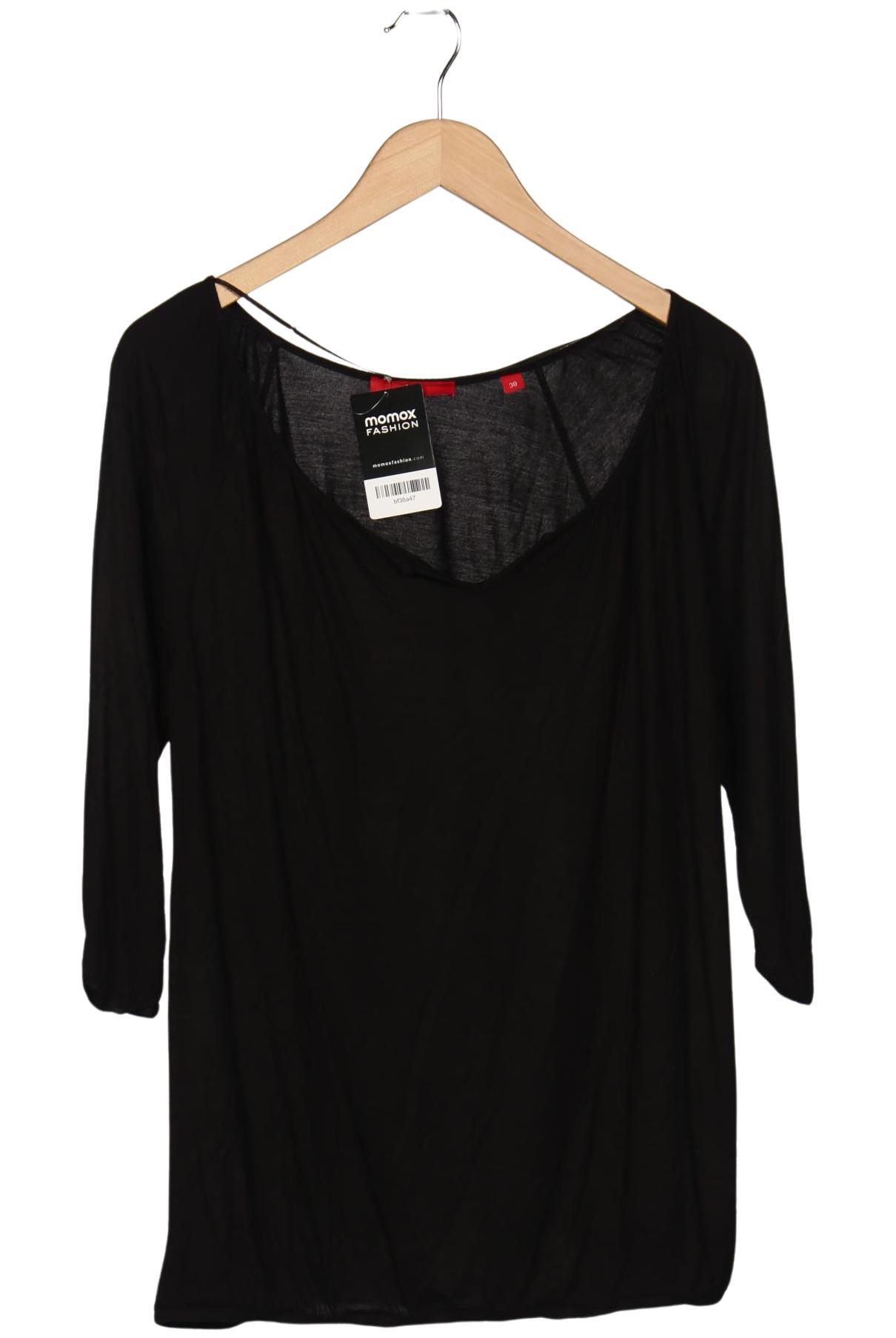 

s.Oliver Damen Langarmshirt, schwarz, Gr. 38