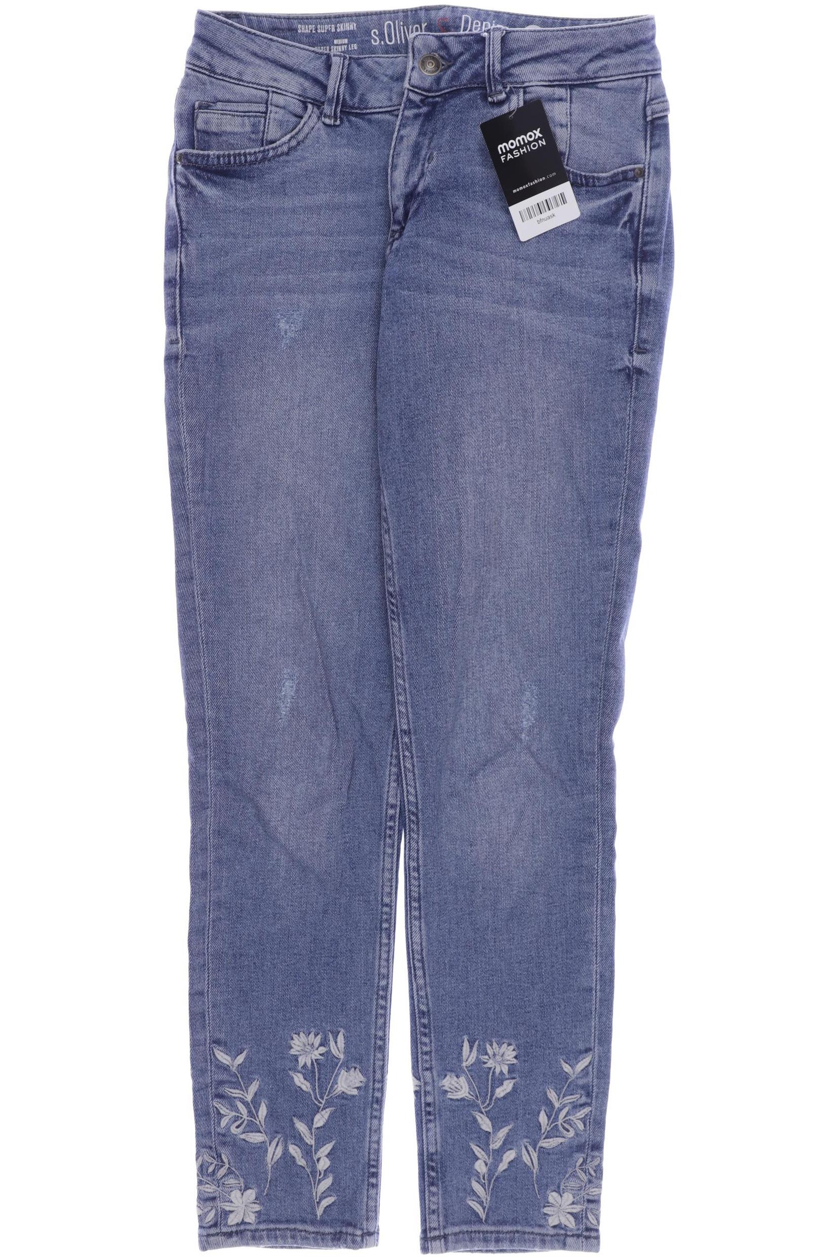 

s.Oliver Damen Jeans, blau