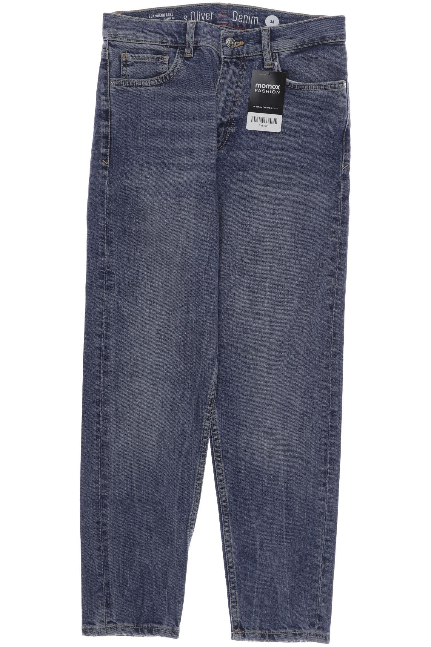 

s.Oliver Damen Jeans, blau