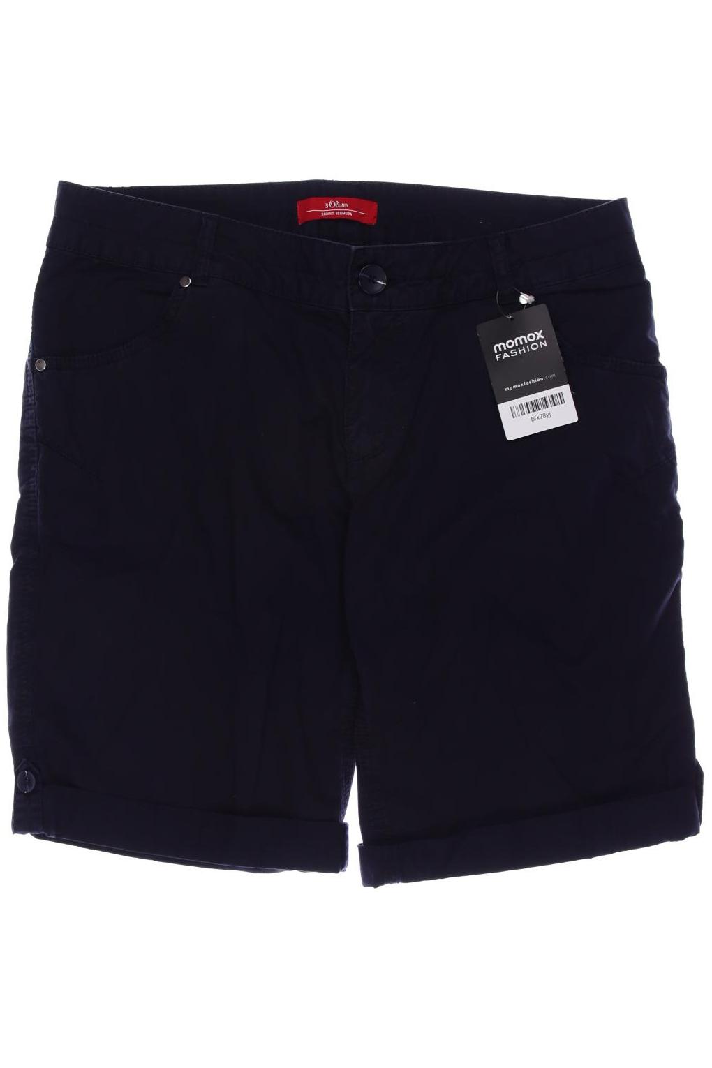 

s.Oliver Damen Shorts, marineblau