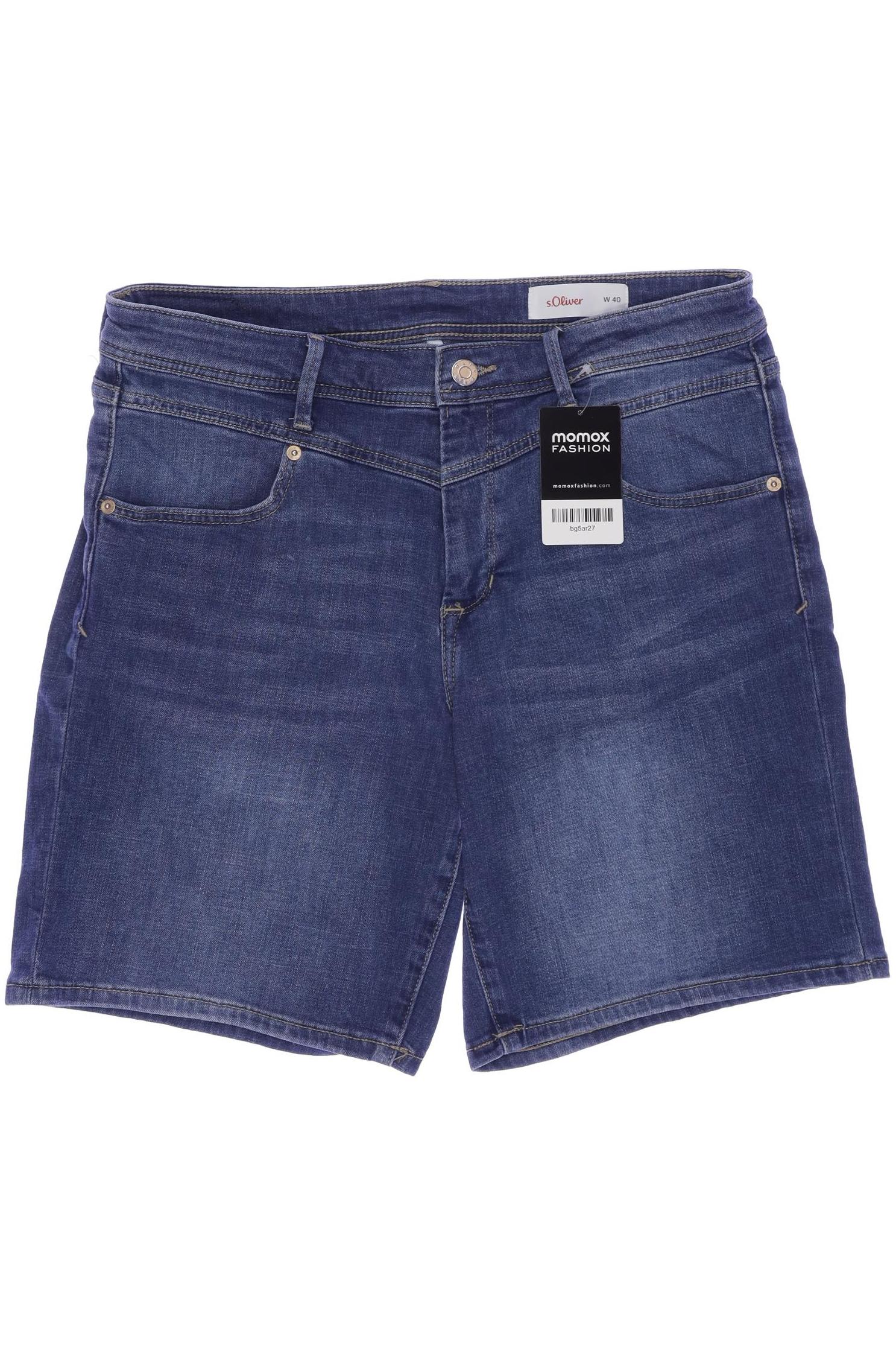 

s.Oliver Damen Shorts, blau, Gr. 40