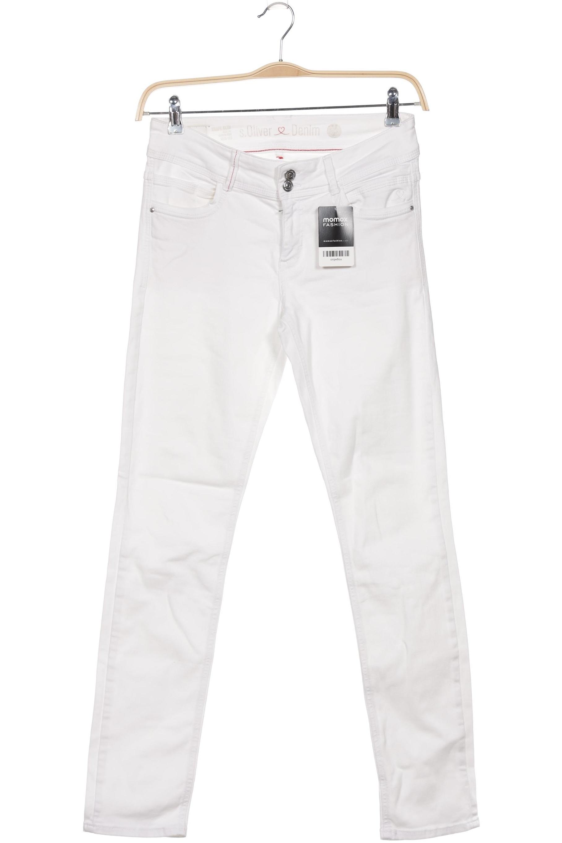 

s.Oliver Damen Jeans, weiß, Gr. 36