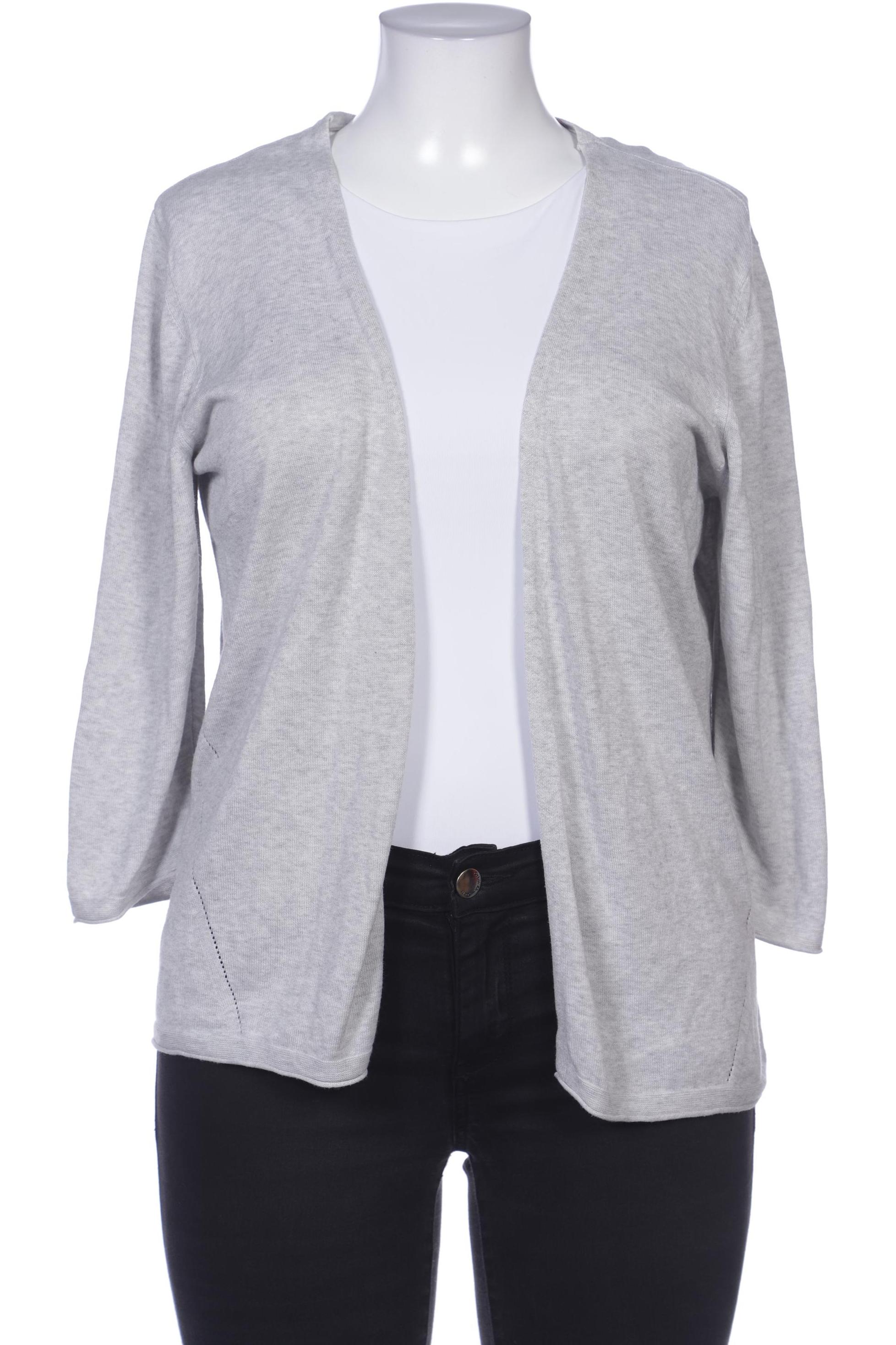 

s.Oliver Damen Strickjacke, grau, Gr. 46