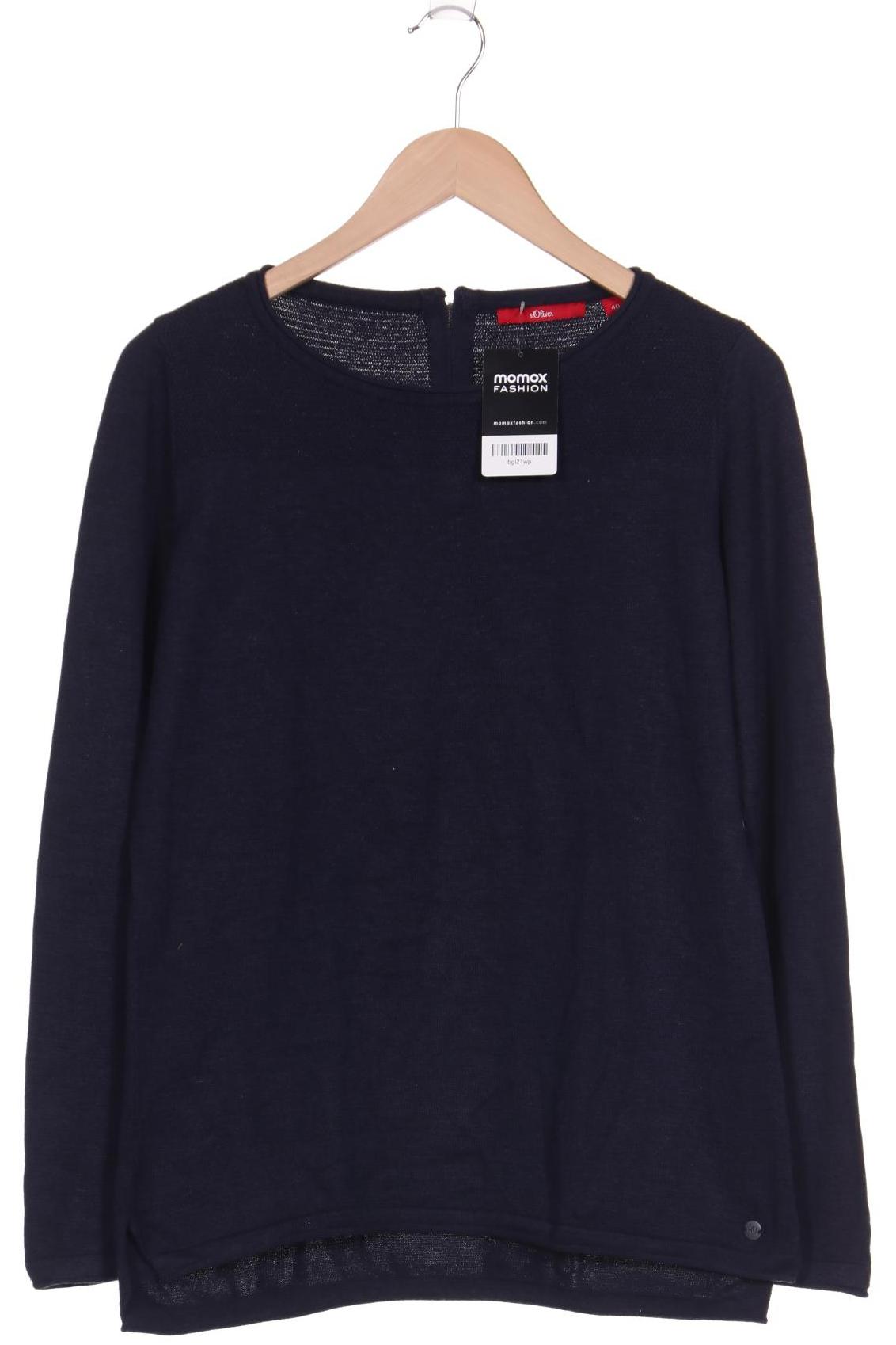 

s.Oliver Damen Pullover, marineblau