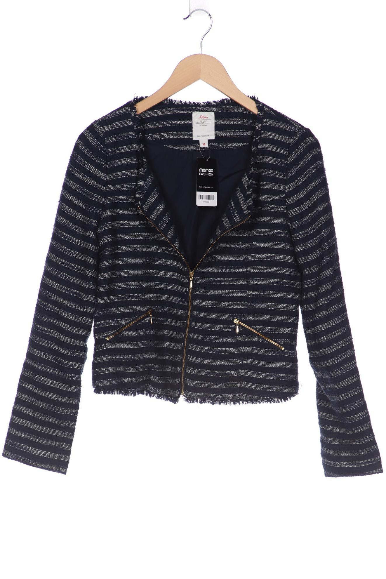 

s.Oliver Damen Jacke, marineblau, Gr. 36