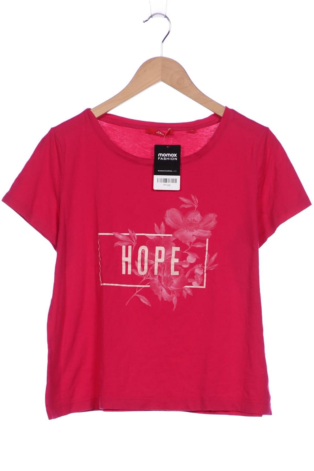 

s.Oliver Damen T-Shirt, pink, Gr. 42