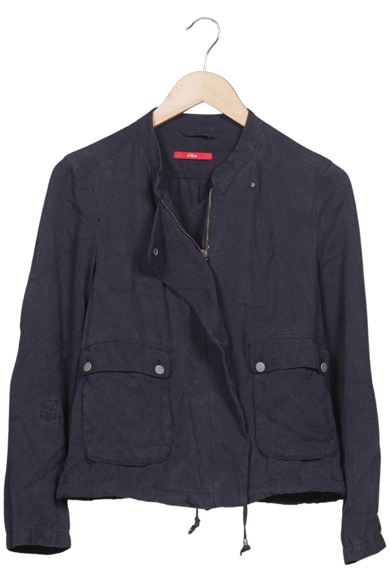 

s.Oliver Damen Jacke, marineblau, Gr. 38