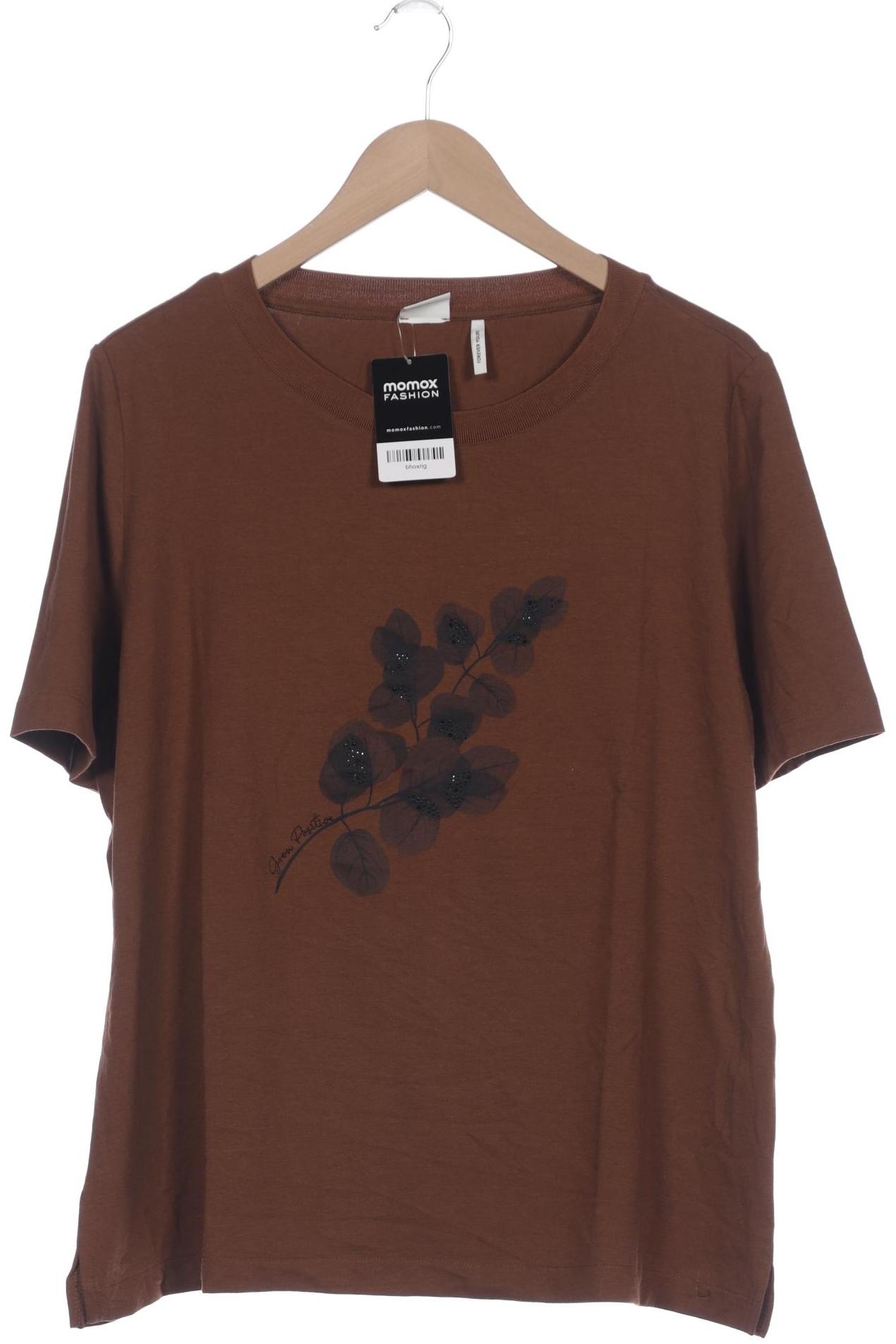 

s.Oliver Damen T-Shirt, braun, Gr. 48