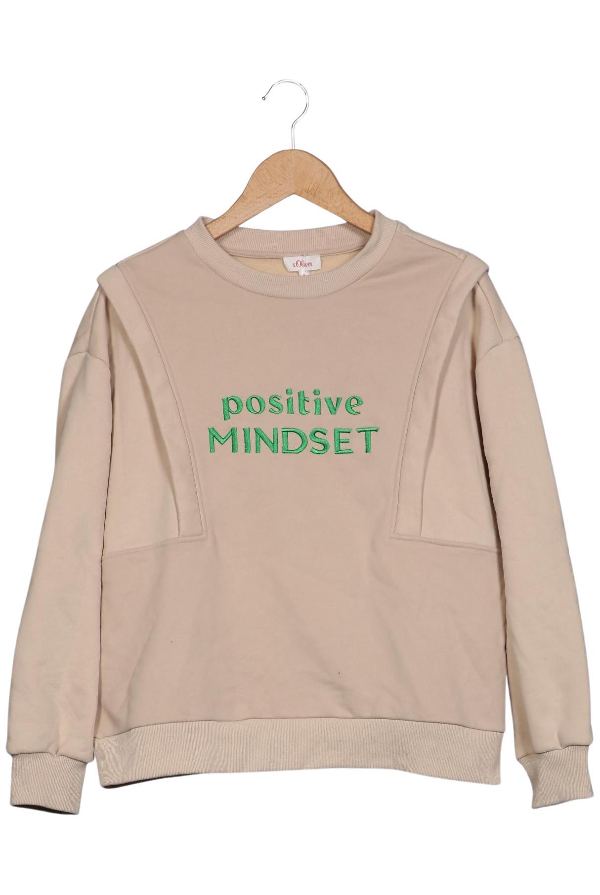 

s.Oliver Damen Sweatshirt, beige, Gr. 38