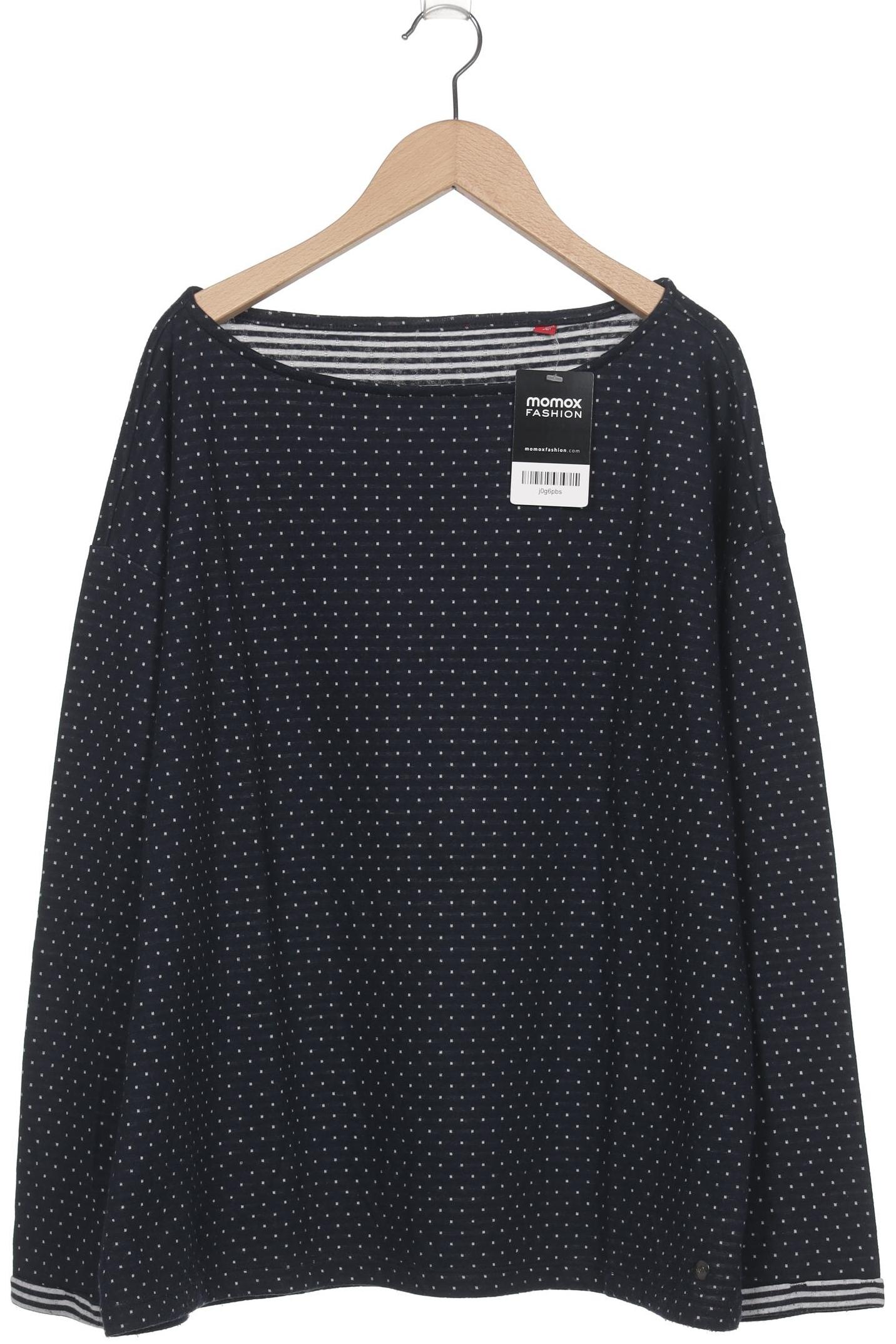 

s.Oliver Damen Langarmshirt, marineblau, Gr. 46