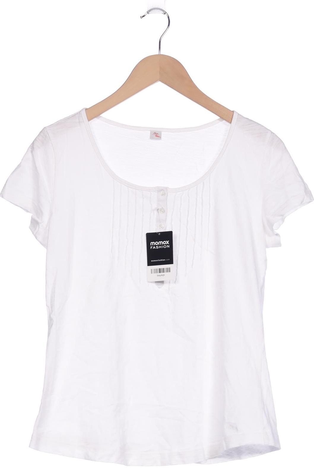 

s.Oliver Damen T-Shirt, weiß, Gr. 38