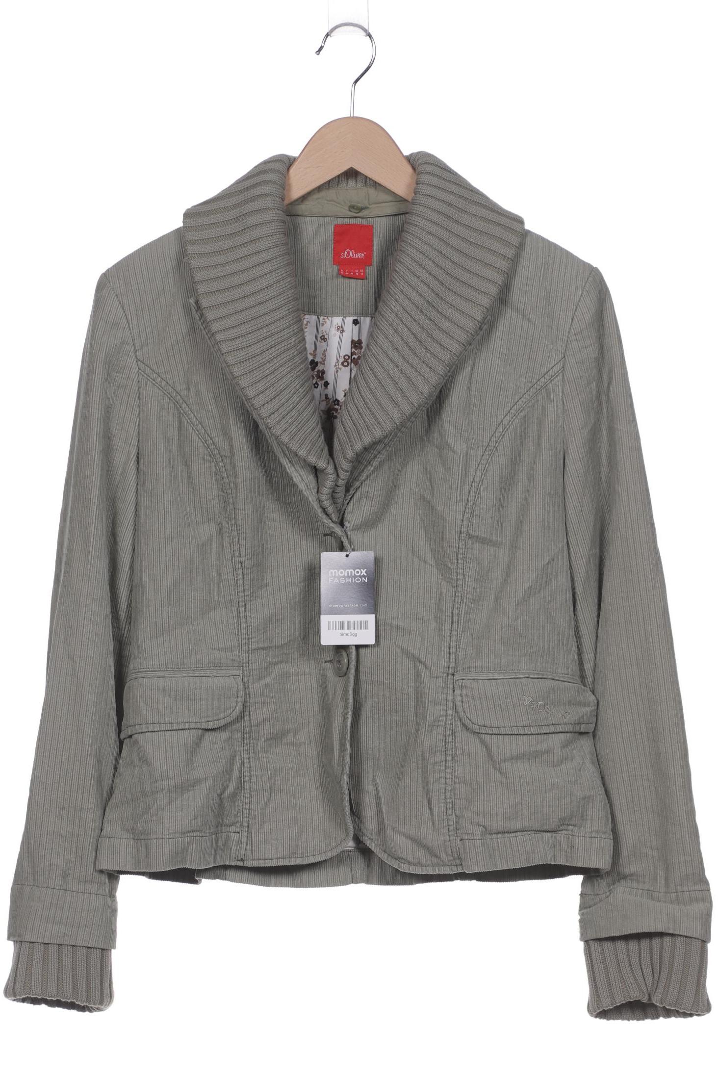 

s.Oliver Damen Jacke, grün, Gr. 42