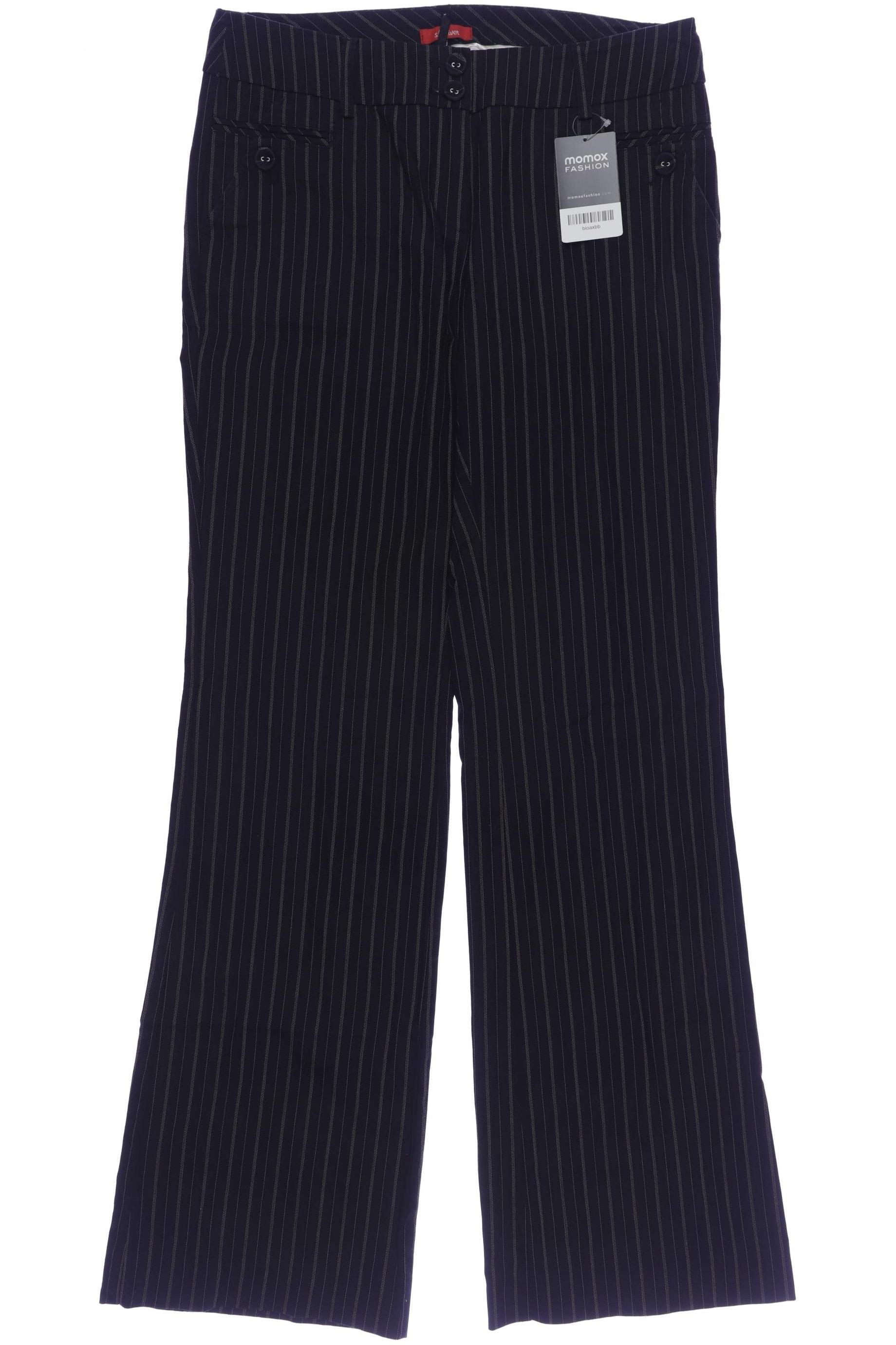 

s.Oliver Damen Stoffhose, schwarz, Gr. 38