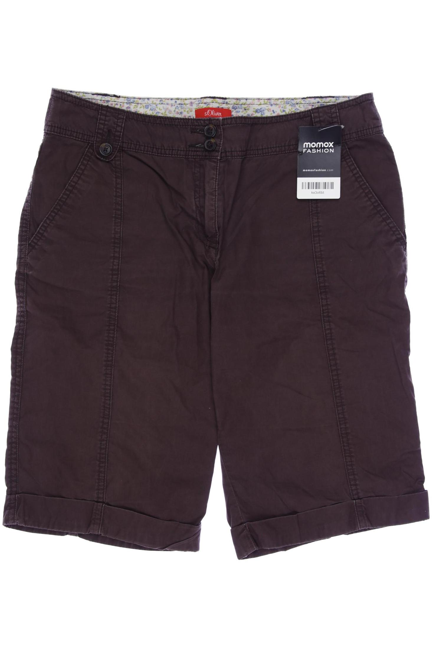 

s.Oliver Damen Shorts, braun, Gr. 36
