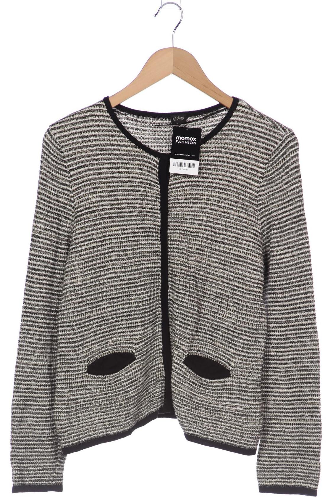

s.Oliver Damen Strickjacke, beige, Gr. 42
