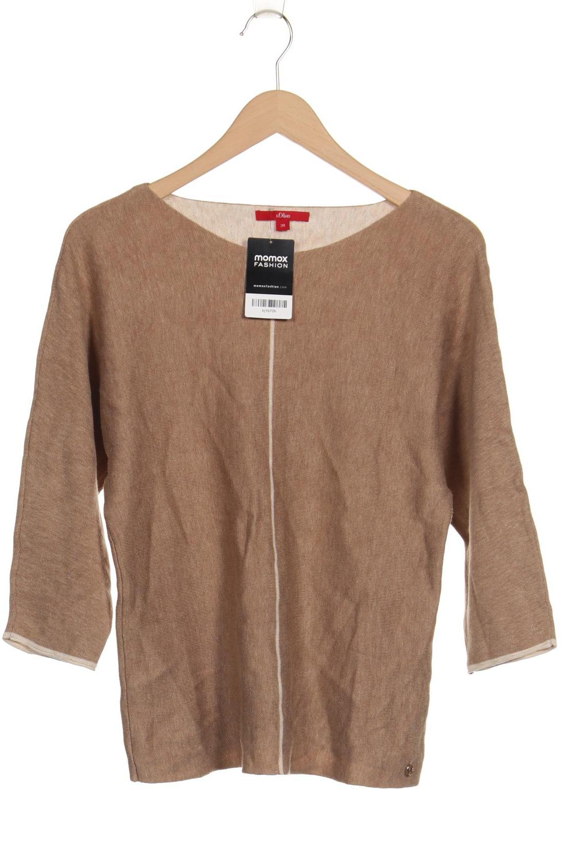 

s.Oliver Damen Pullover, braun, Gr. 38
