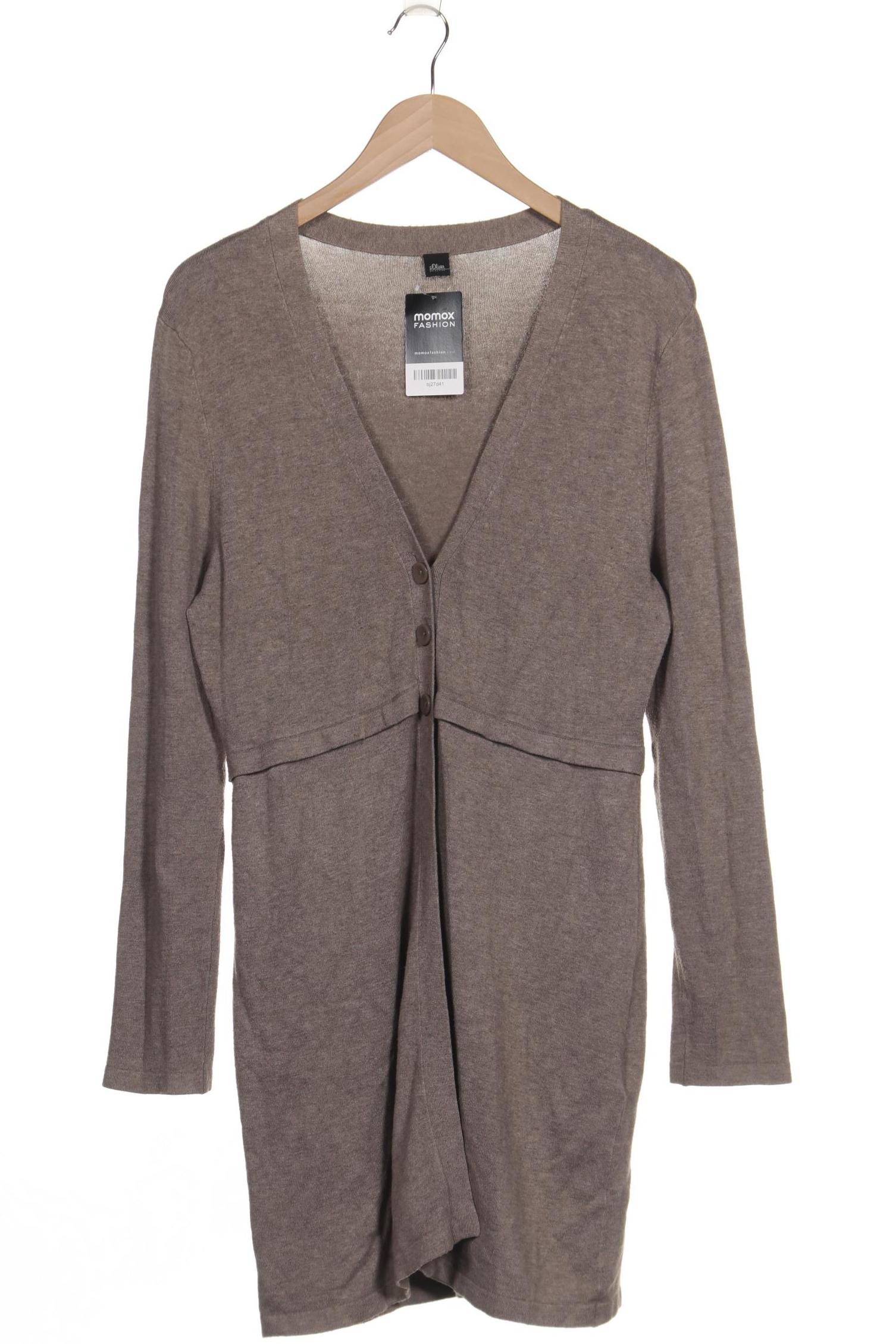 

s.Oliver Damen Strickjacke, braun, Gr. 42