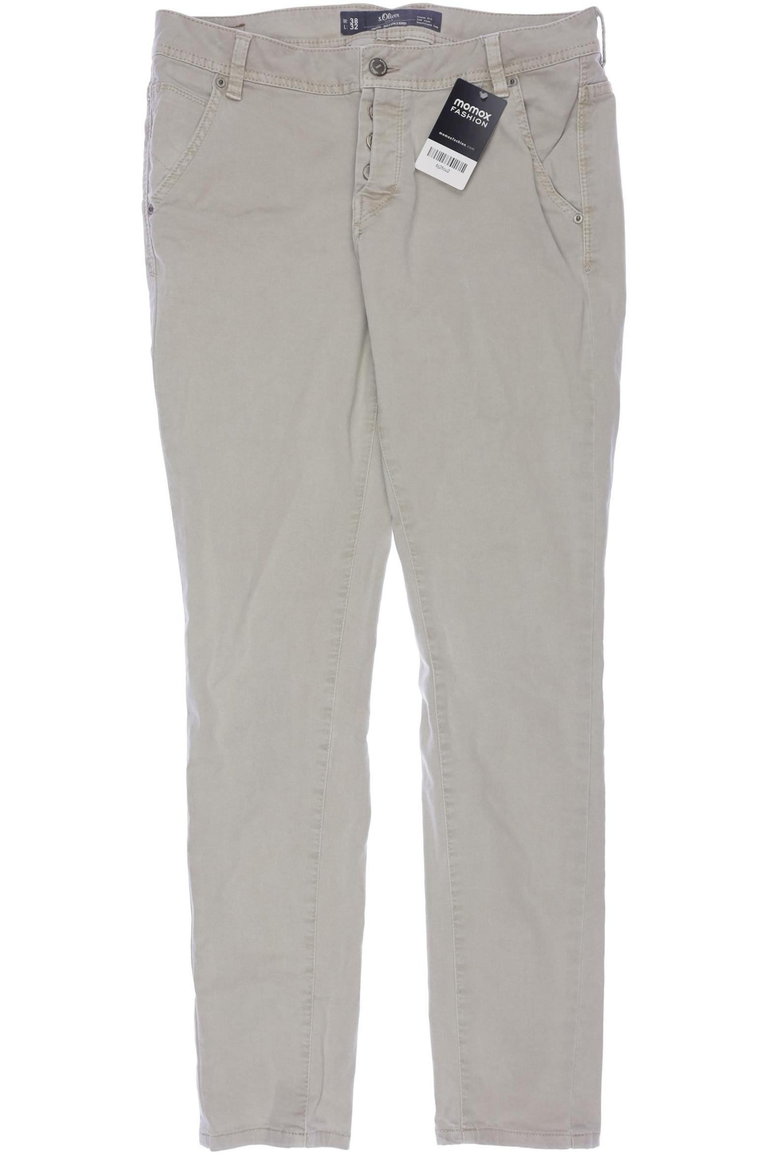 

s.Oliver Damen Jeans, cremeweiß, Gr. 38
