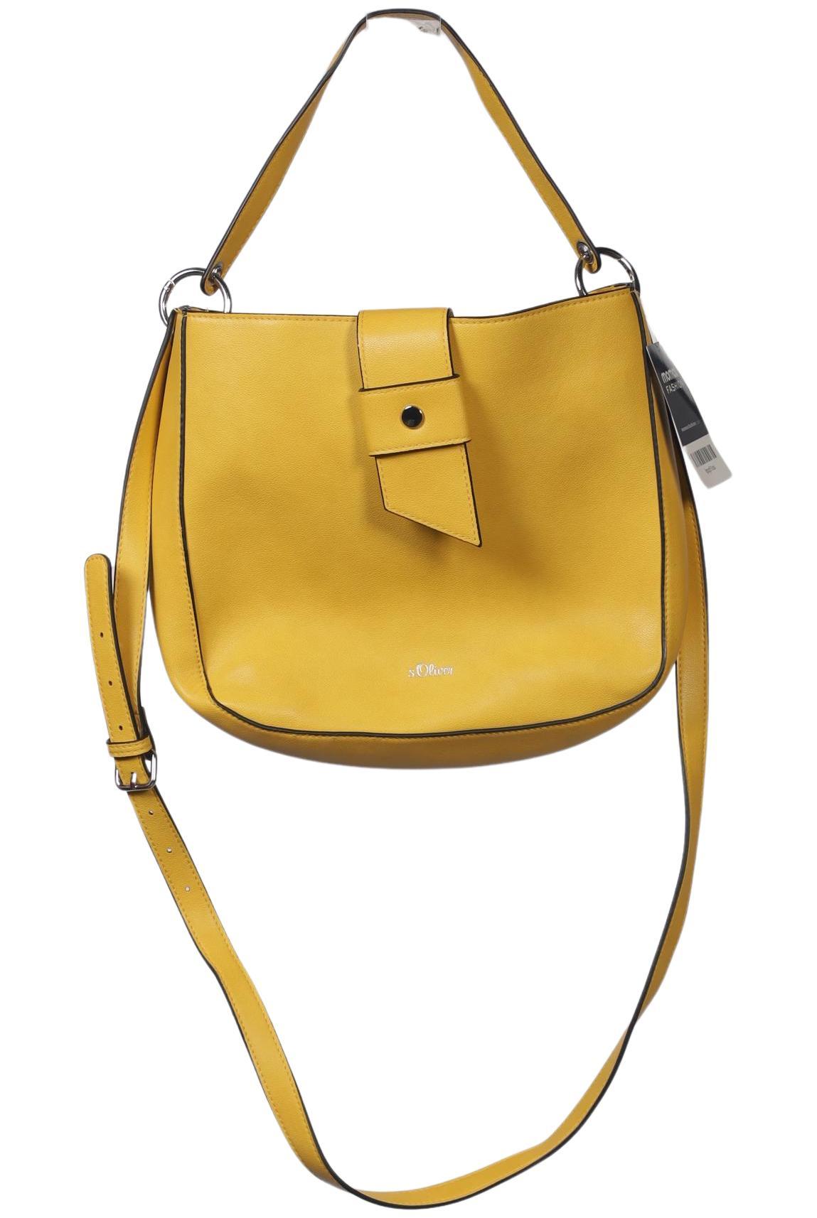 

s.Oliver Damen Handtasche, gelb, Gr.
