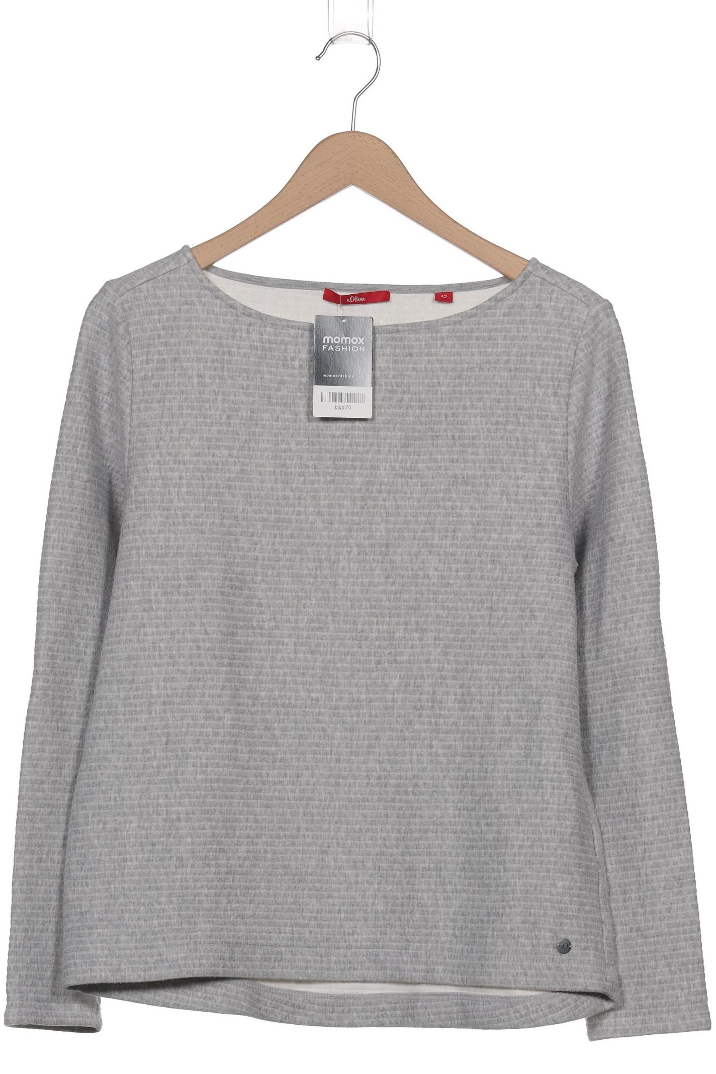 

s.Oliver Damen Pullover, grau, Gr. 42