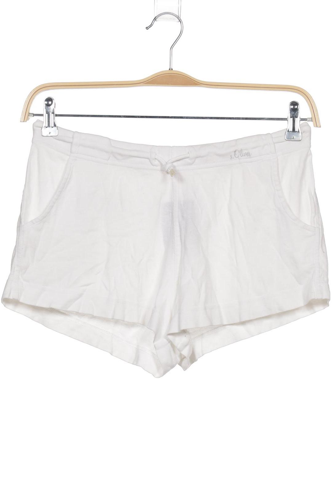 

s.Oliver Damen Shorts, weiß, Gr. 38