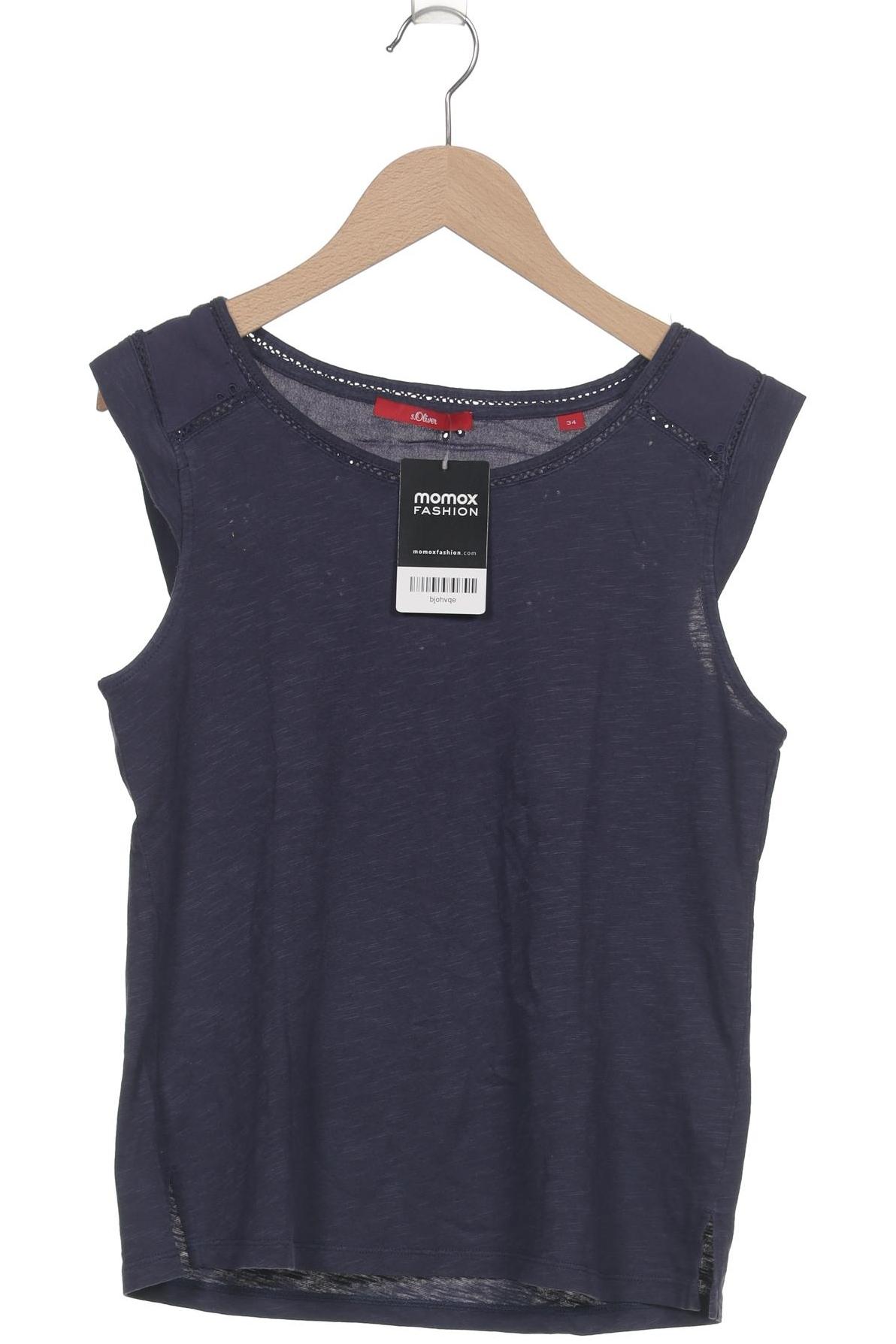 

s.Oliver Damen T-Shirt, marineblau, Gr. 34